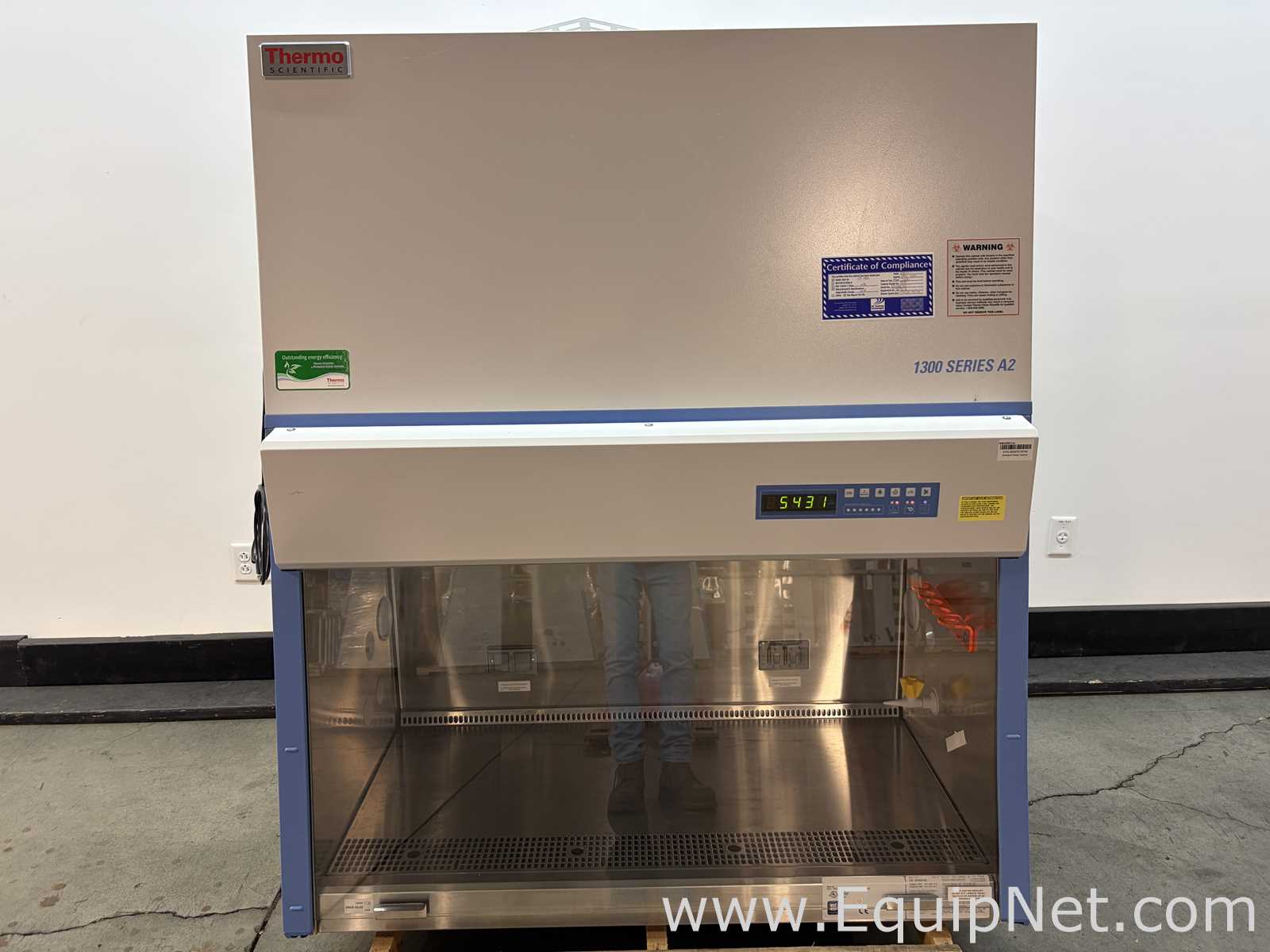 Thermo Fisher Scientific 1375 1300 Series A2 4Ft Biological Safety Cabinet with Stand