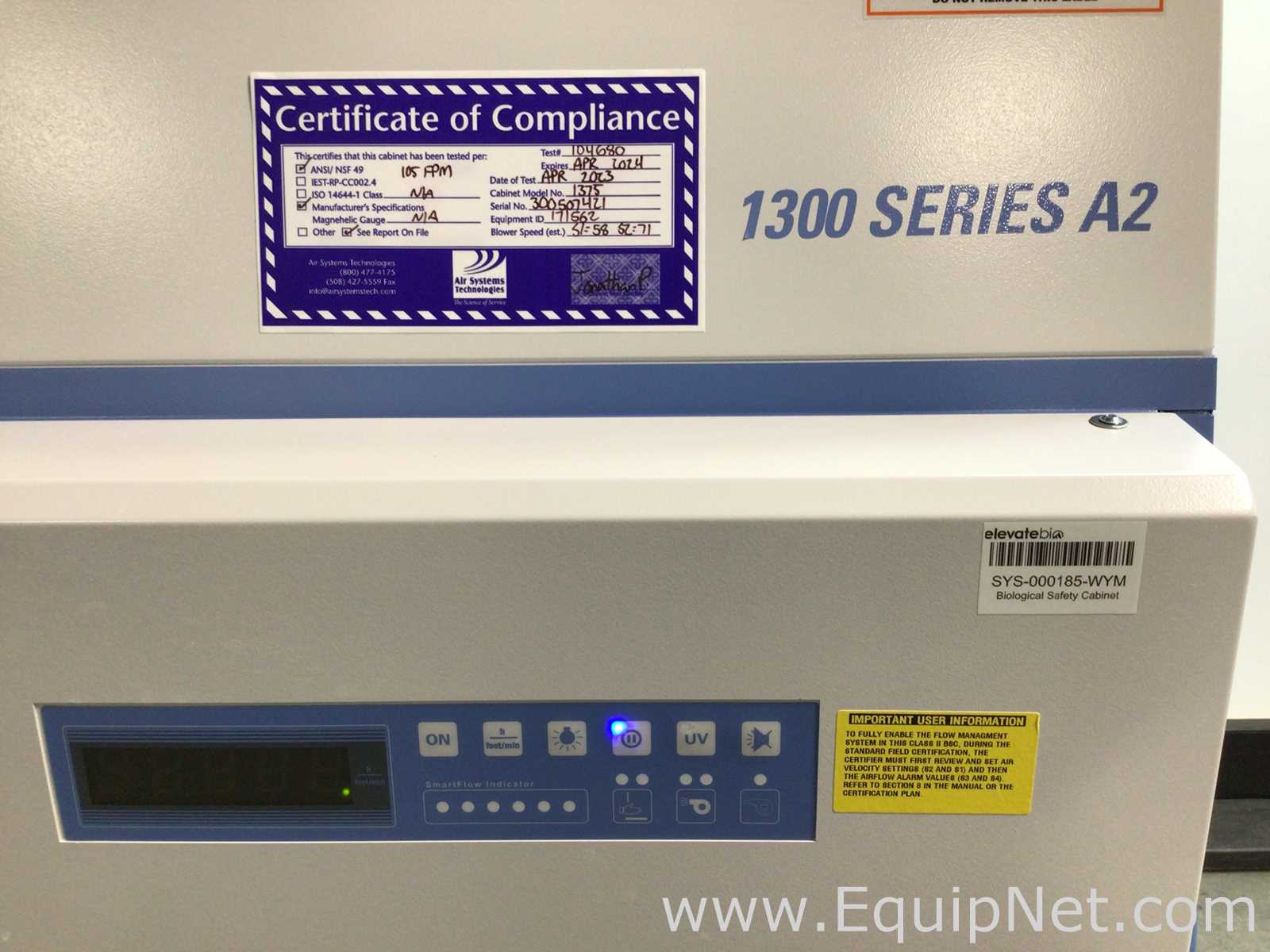 Thermo Scientific 1300 Series A2 Biological Safety Cabinet 4Ft With Stand