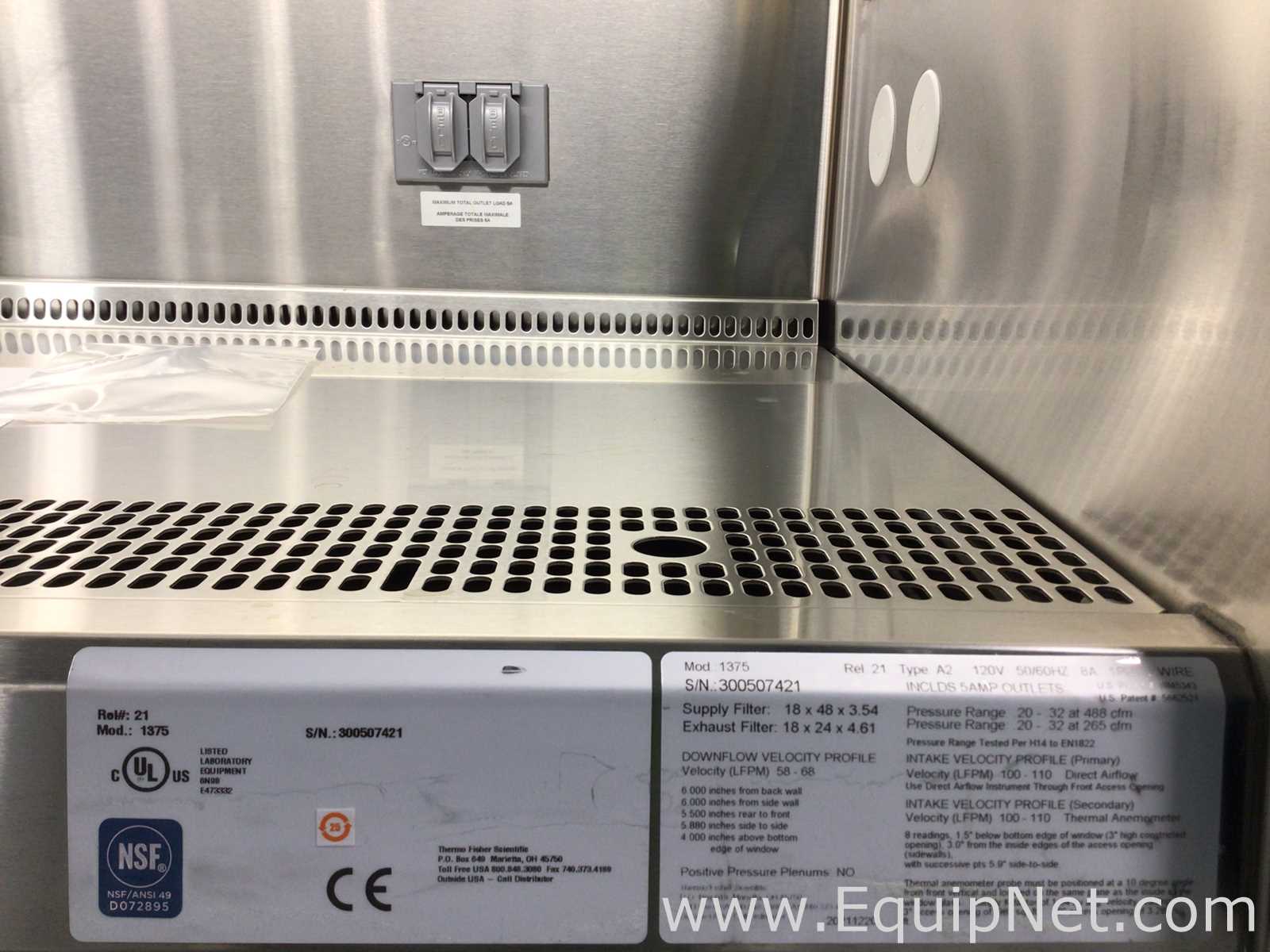 Thermo Scientific 1300 Series A2 Biological Safety Cabinet 4Ft With Stand