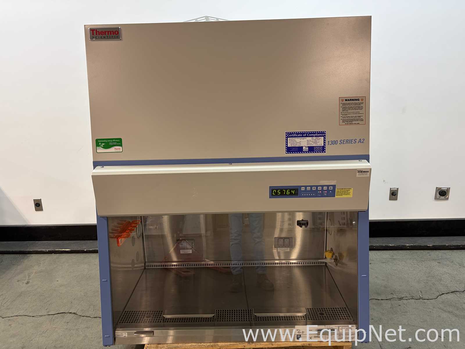 Thermo Fisher Scientific 1375 1300 Series A2 4Ft Biological Safety Cabinet with Stand