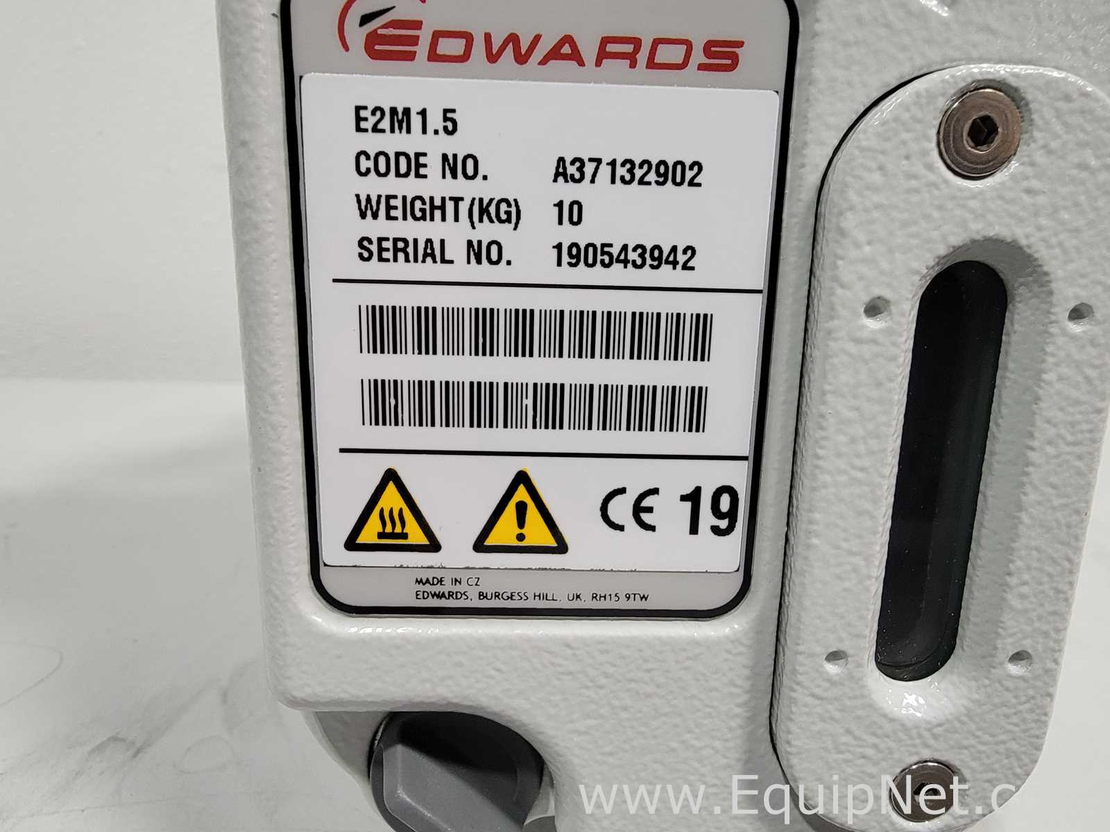 Bomba de Vacío Edwards E2M 1.5