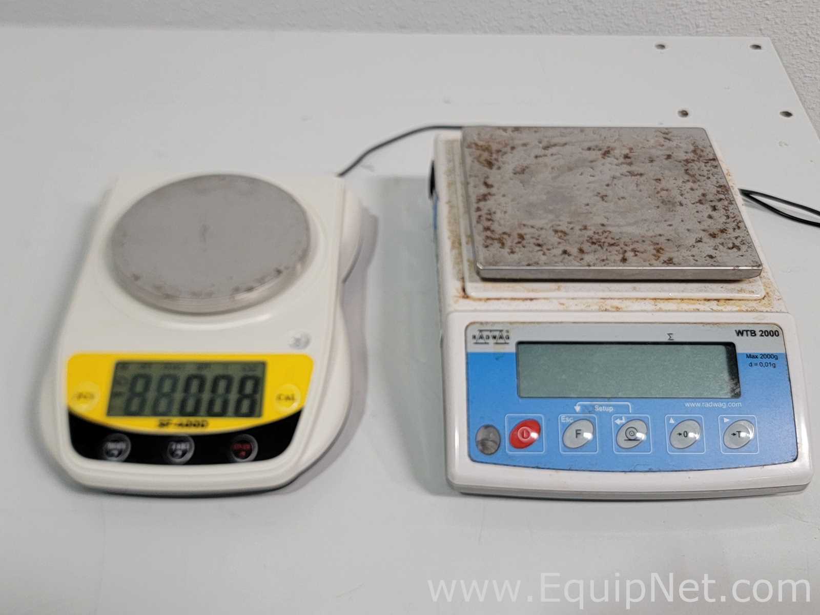 Lot of 2 Assorted Labratory Scales