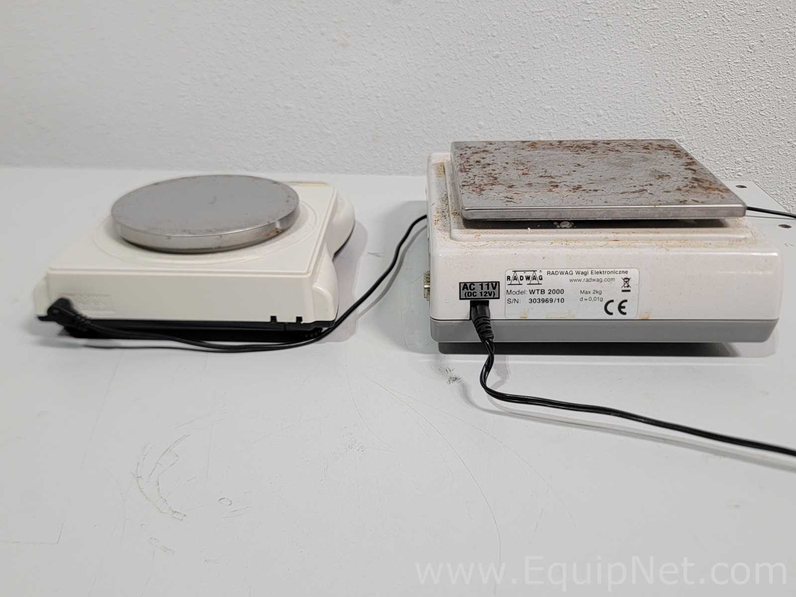 Lot of 2 Assorted Labratory Scales