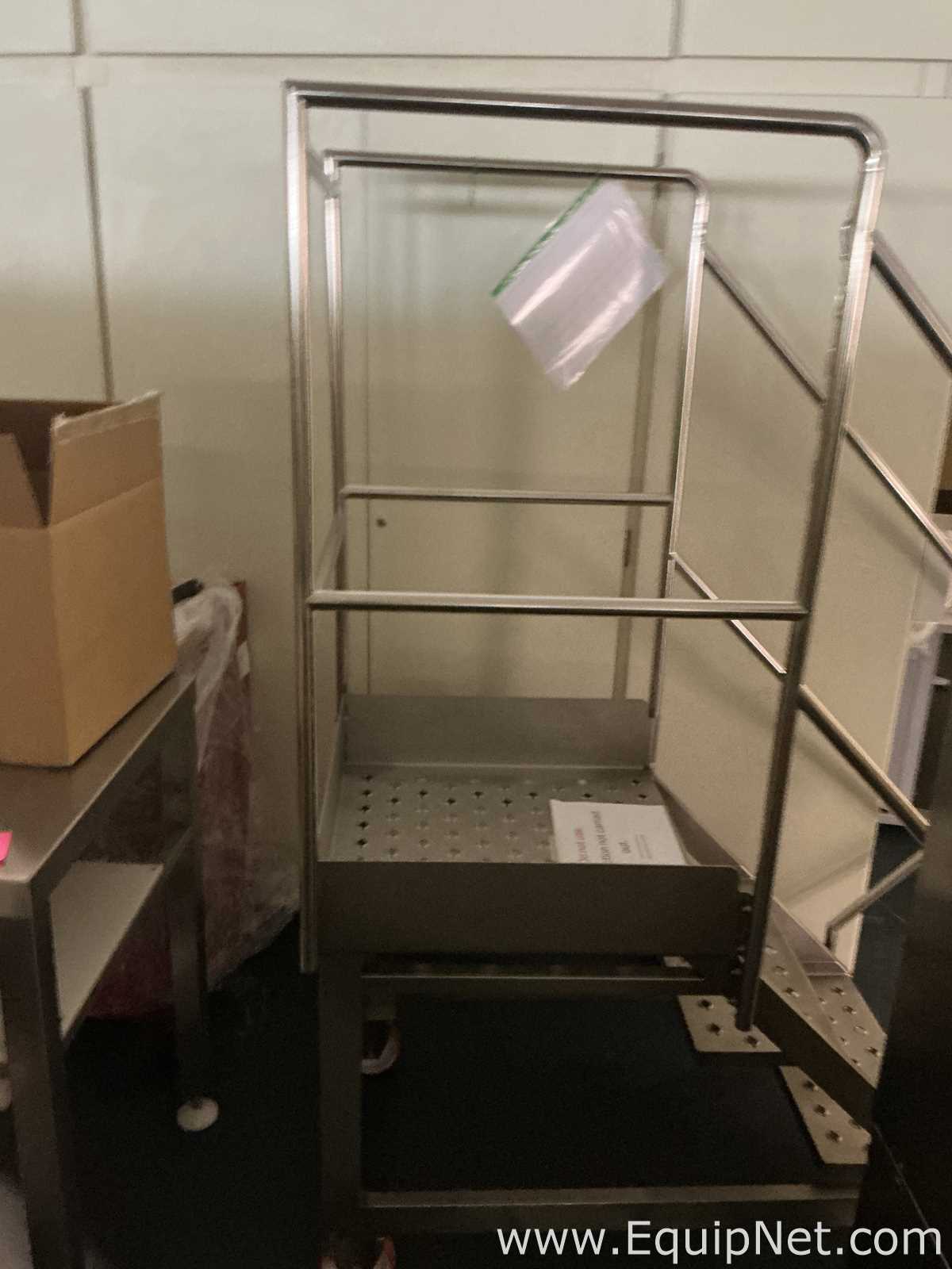 Escada aço inox  