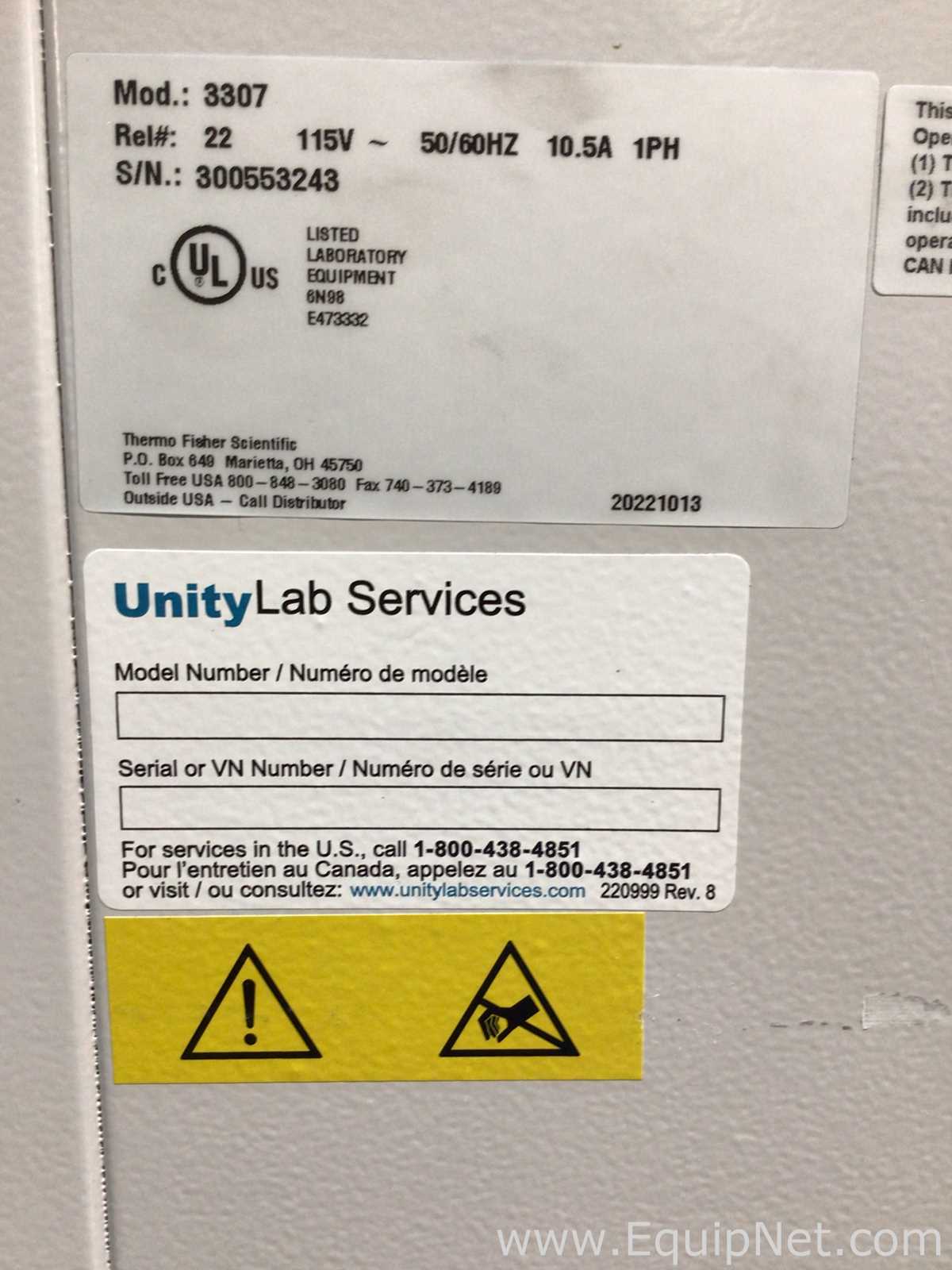 Inkubator Thermo Scientific 3307
