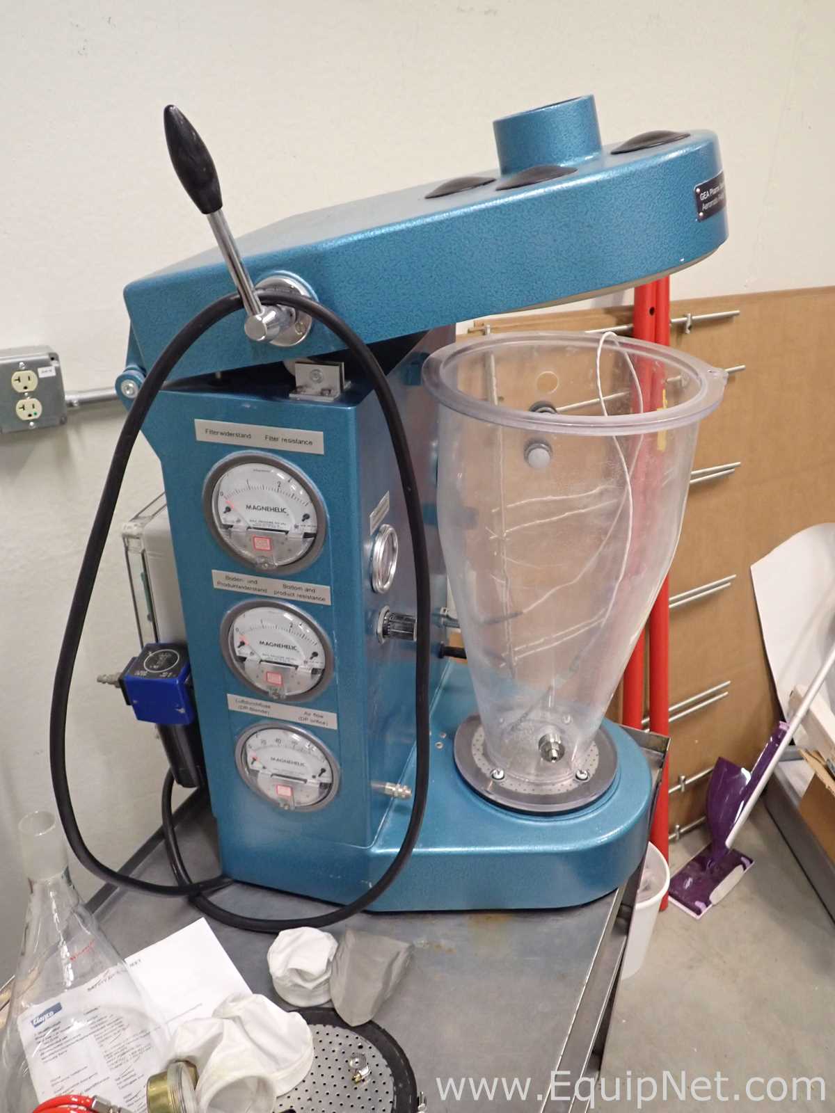 Secador de Leito Fluidizado GEA Pharma Systems AG - Aeromatic Fielder STREA-1 Classic