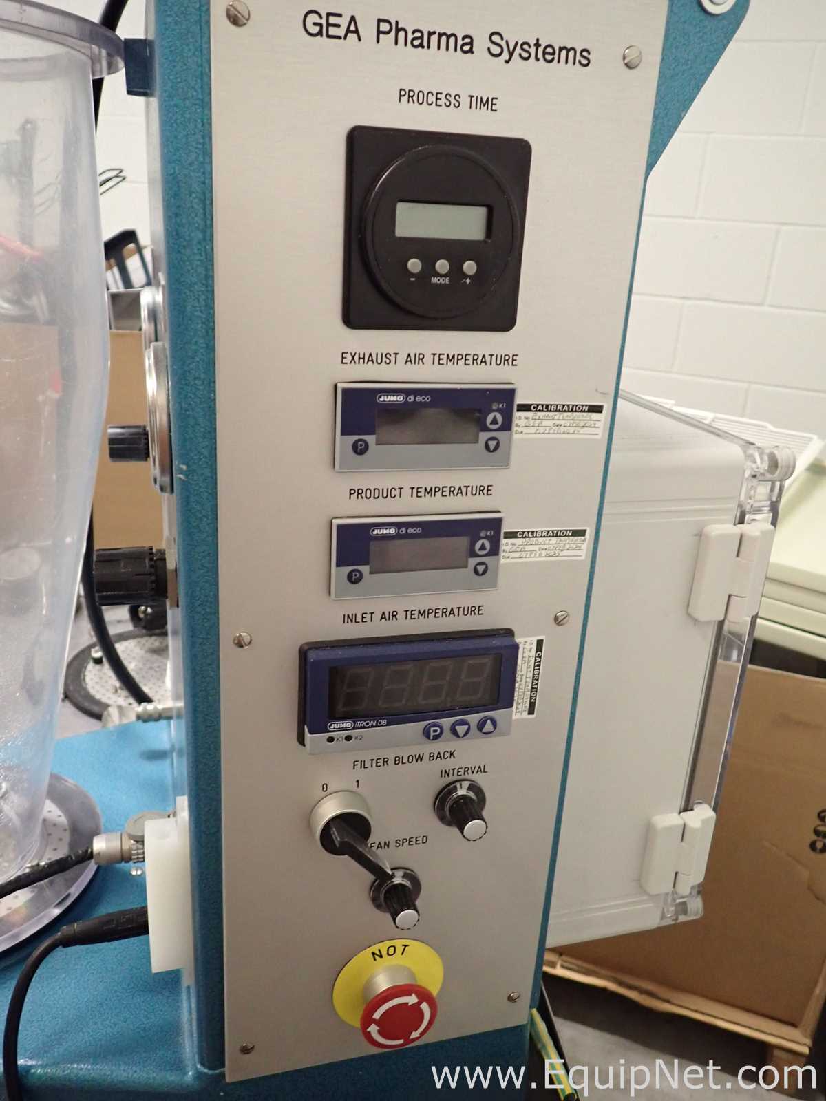 Secador de Leito Fluidizado GEA Pharma Systems AG - Aeromatic Fielder STREA-1 Classic
