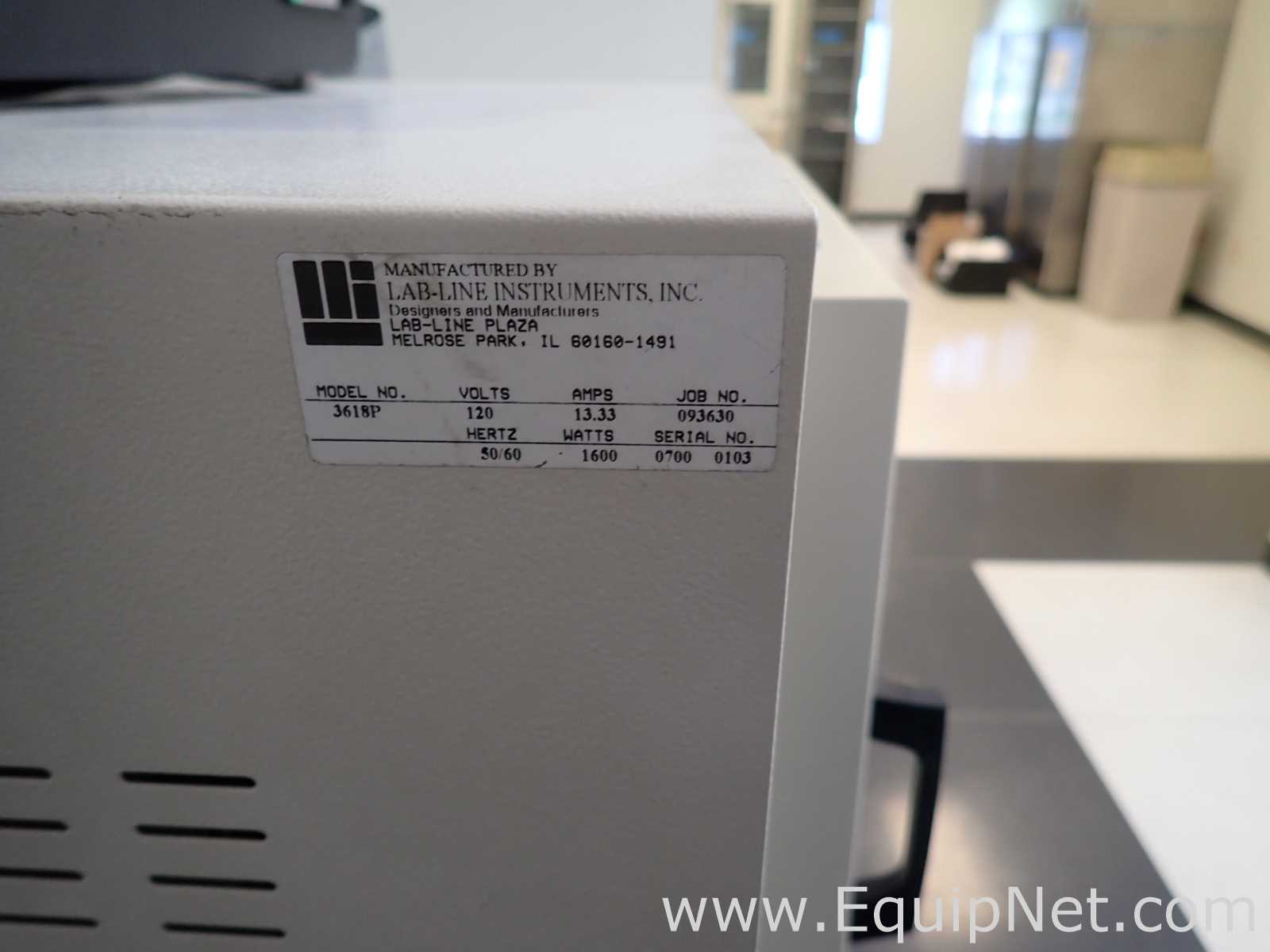 LabLine 3618P Vacuum Oven with Partlow MRC7000 Chart Recorder