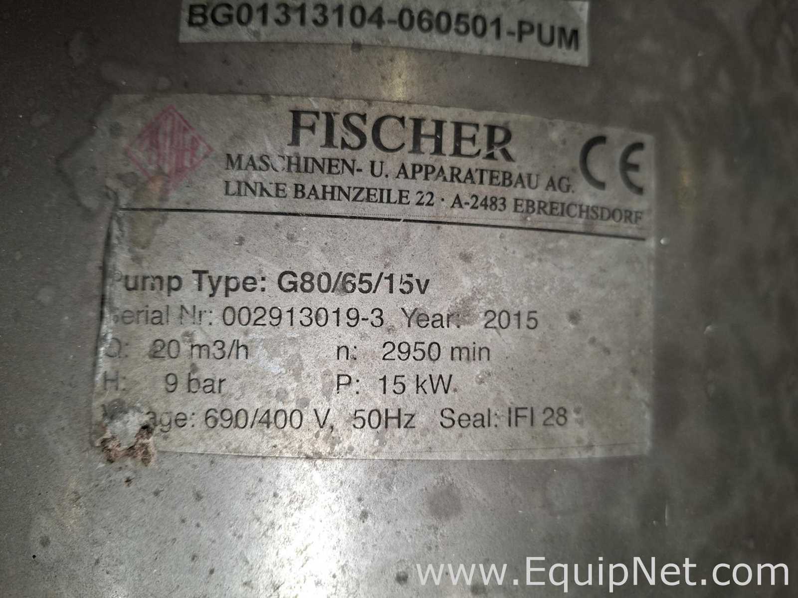 Pasteurizador Fischer Requisitos de aire 337 L