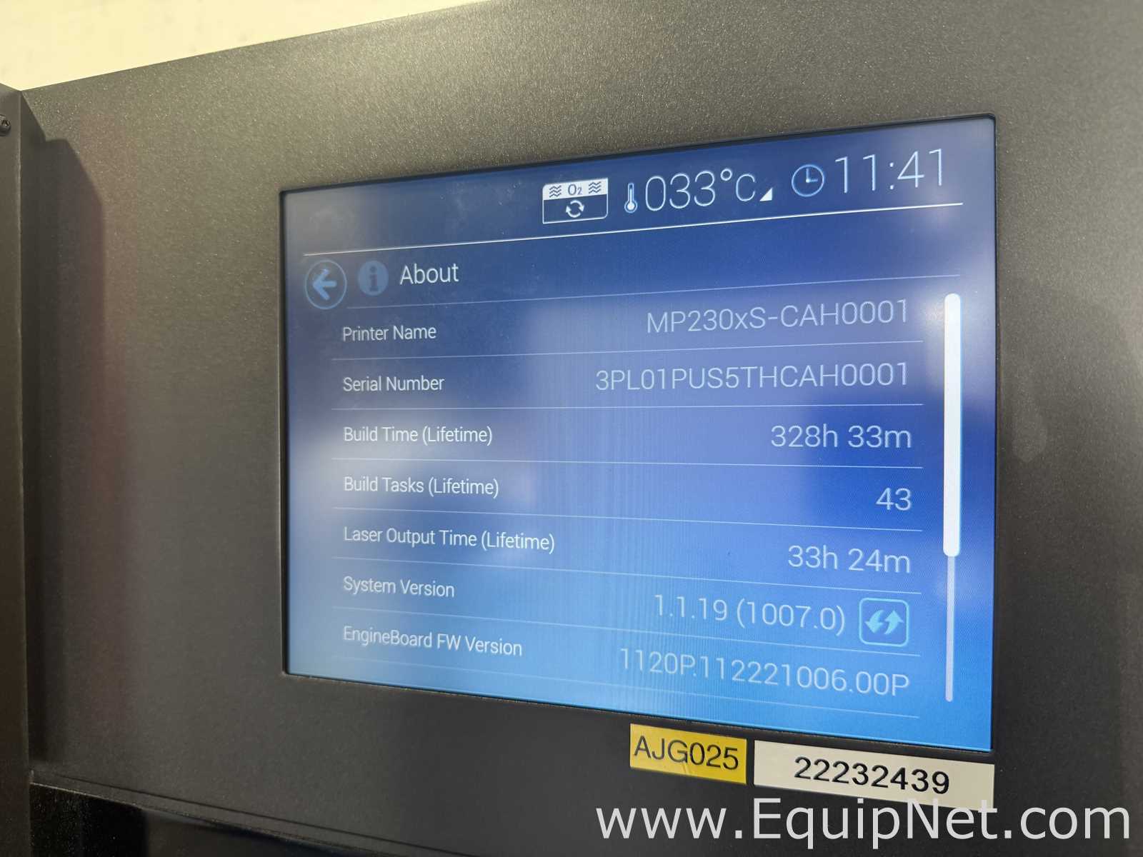 Impressora 3D XYZ Printer MfgPro230 xS