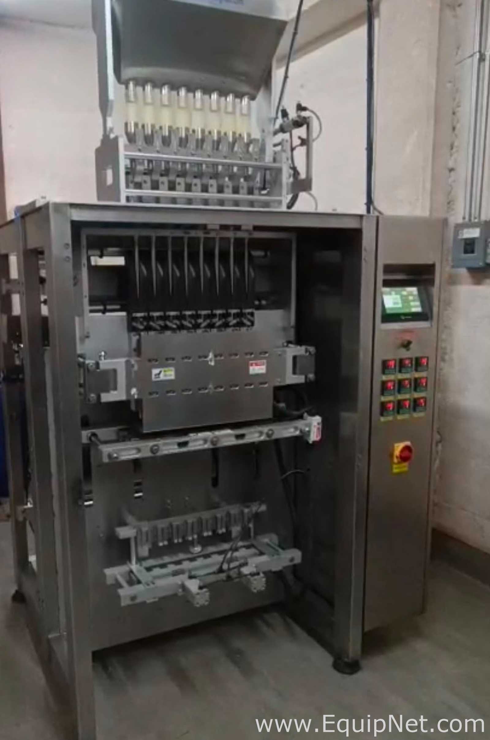 Máquina Vertical Formadora, Envasadora e Seladora GKS Packaging System JT-420-4