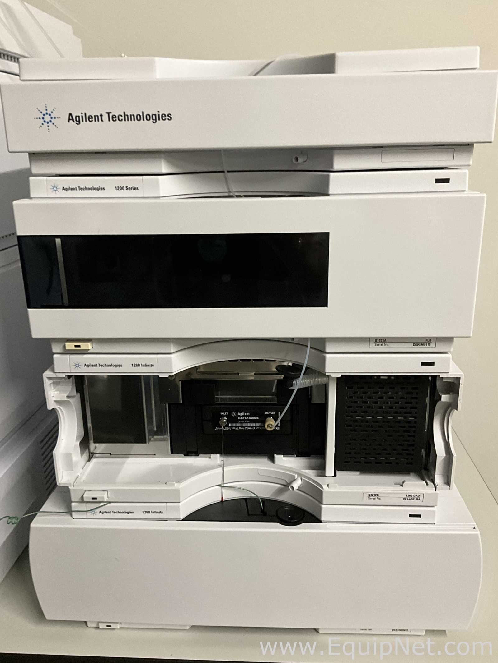 Agilent Technologies 1260 HPLC With DAD and FLD Detectors