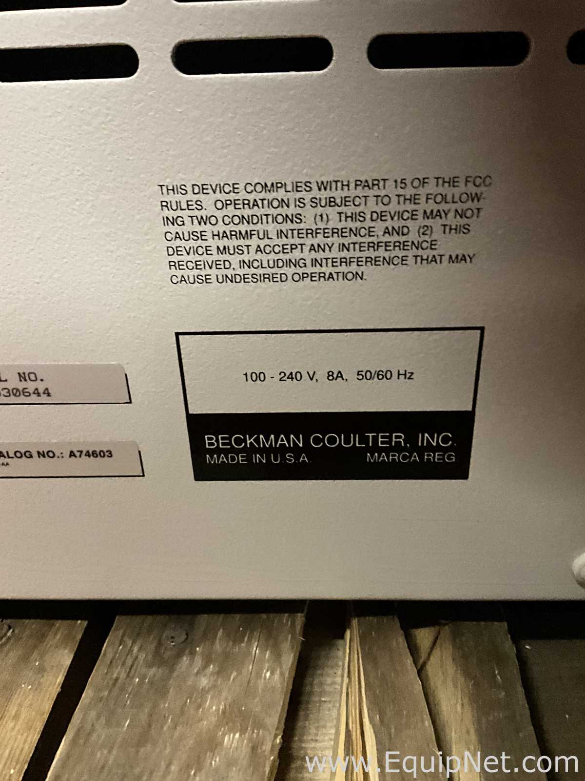Beckman Coulter PA 800 Plus Pharmaceutical Analysis System
