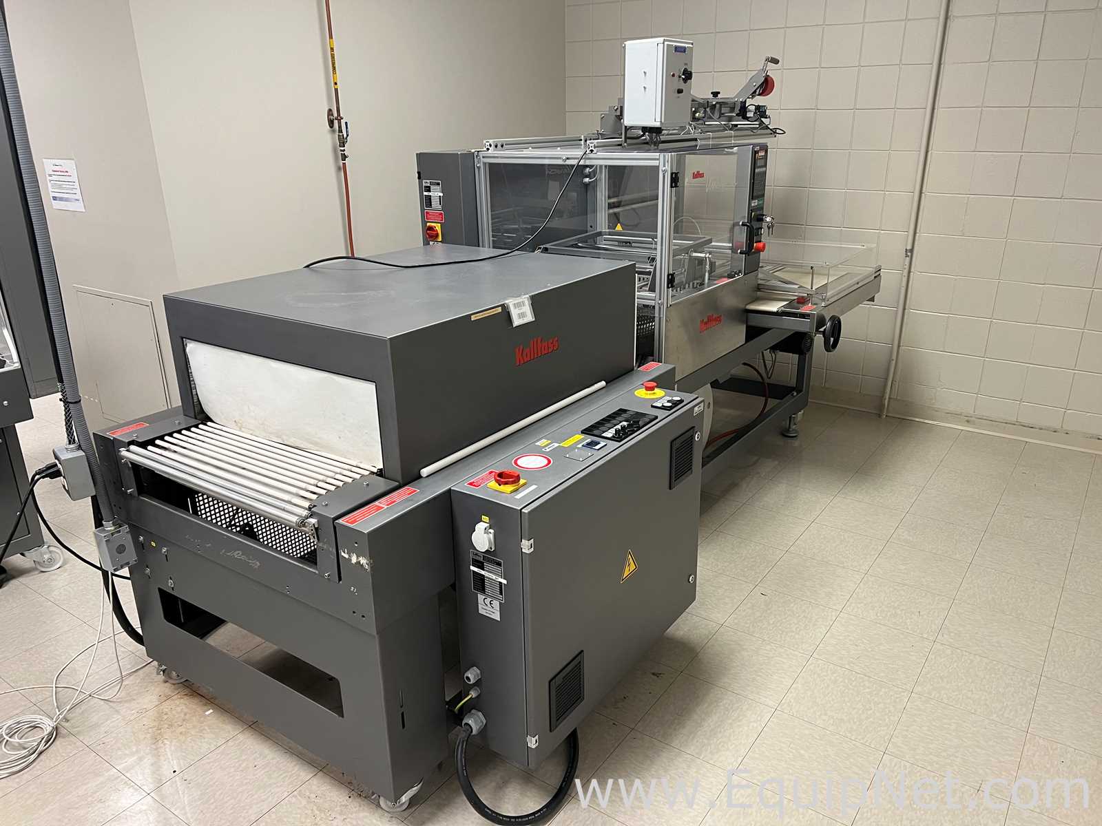 Kallfass Universa 500 Packaging Machine and Compact 650S Shrink Heat Tunnel