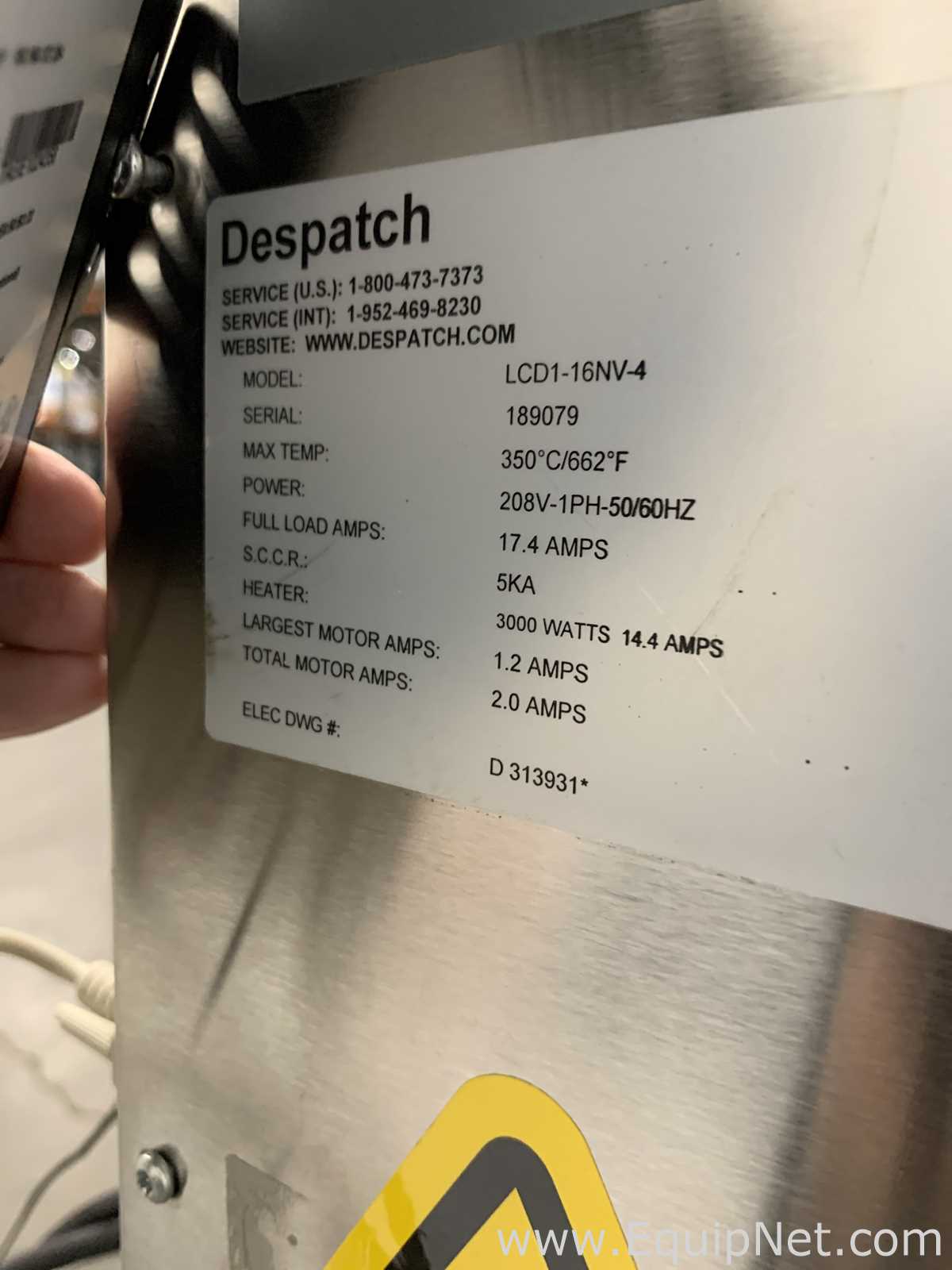 Estufa para Laboratórios Despatch LCD1-16NV-4