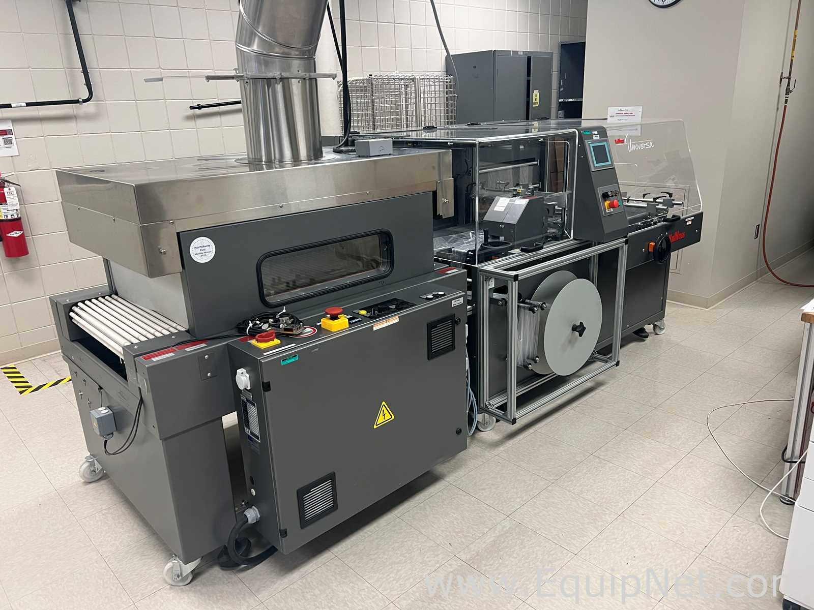 Kallfass Universa 500 Packaging Machine and Compact 650S Shrink Heat Tunnel