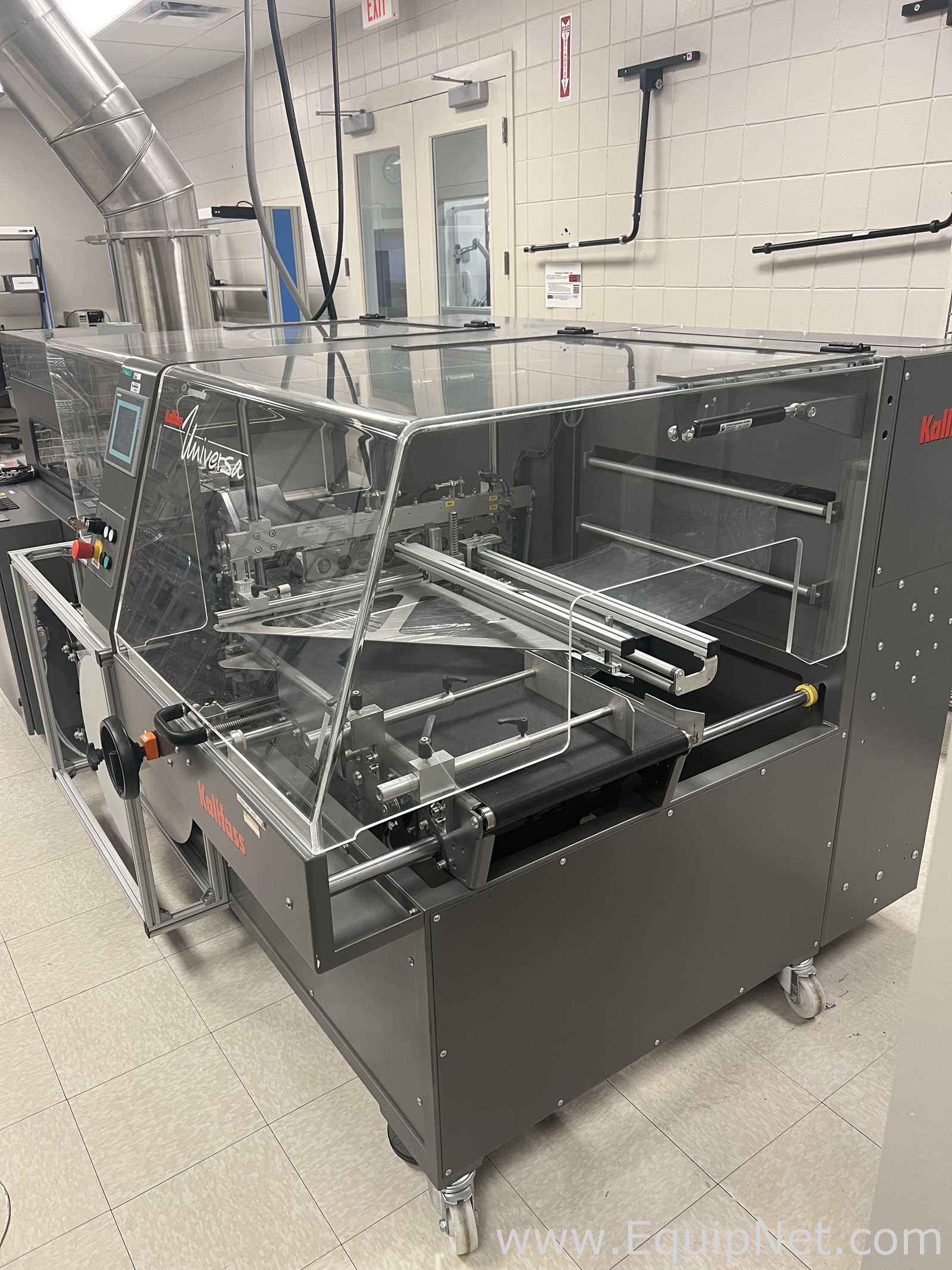 Kallfass Universa 500 Packaging Machine and Compact 650S Shrink Heat Tunnel