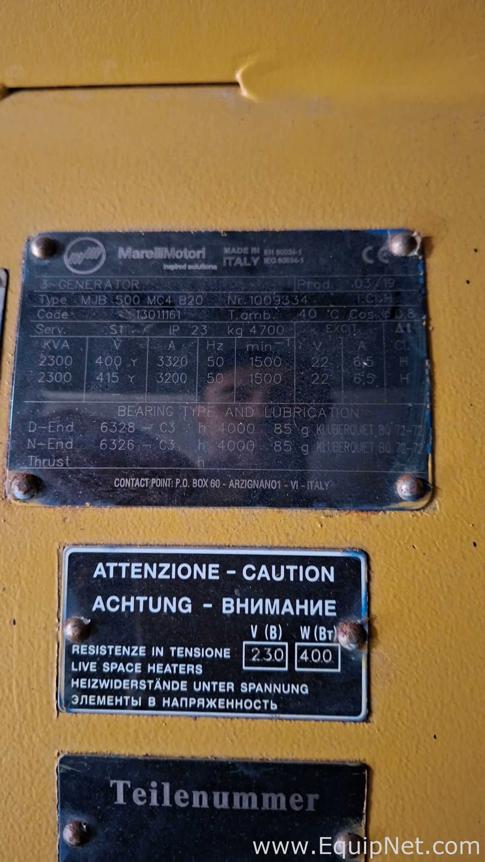 Caterpillar 2000KVA Gas Powered Generator