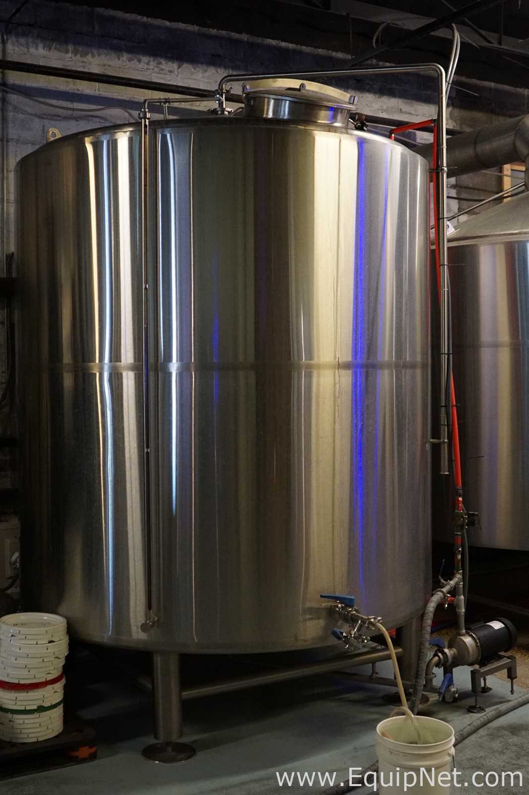 Premier Stainless Brewery Systems 30 BBL Steam Brewouse Complete With Tanks And Components