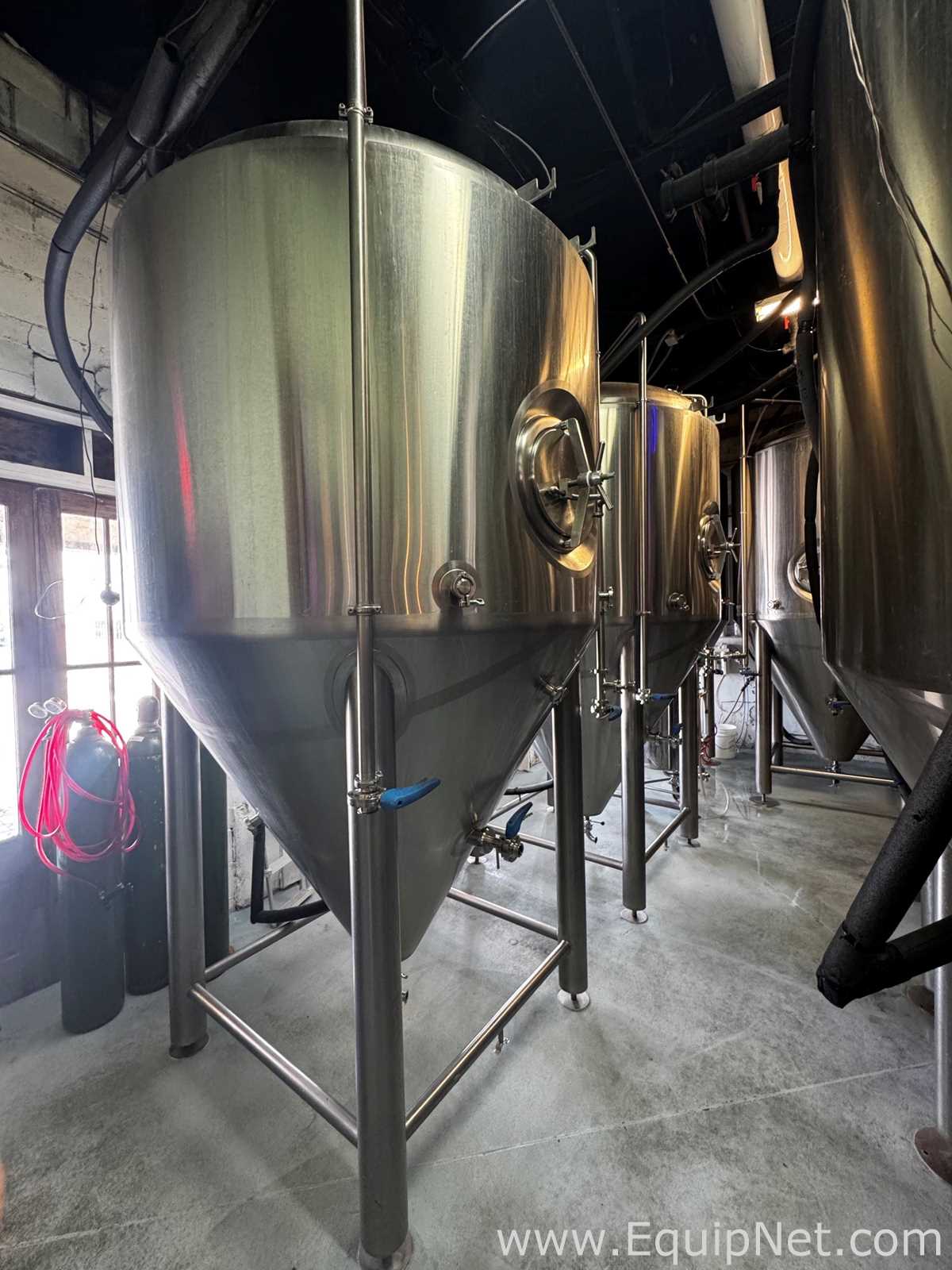 Premier Stainless Brewery Systems 30 BBL Steam Brewouse Complete With Tanks And Components