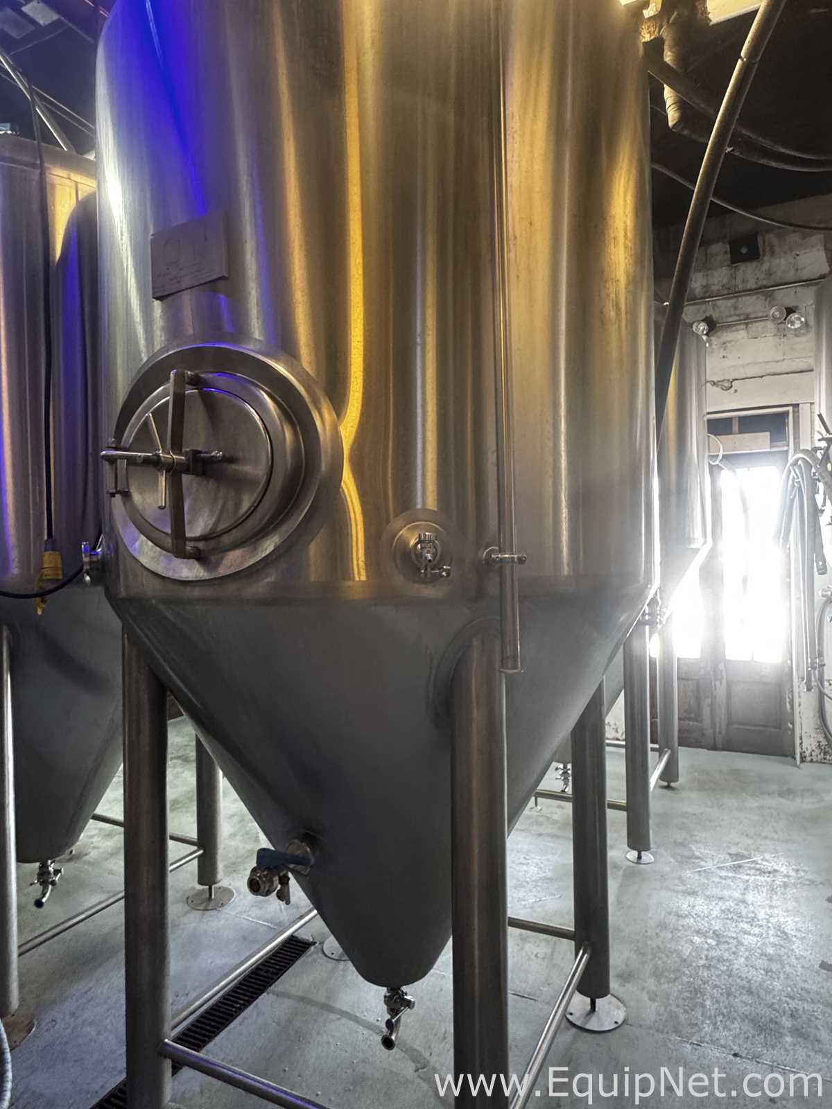 Premier Stainless Brewery Systems 30 BBL Steam Brewouse Complete With Tanks And Components