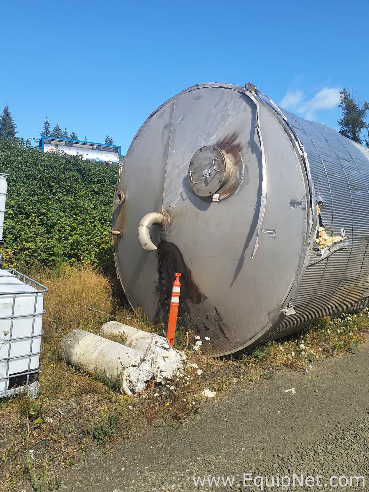 Wayron 20,000 Gallon 304L Stainless Steel Storage Tank