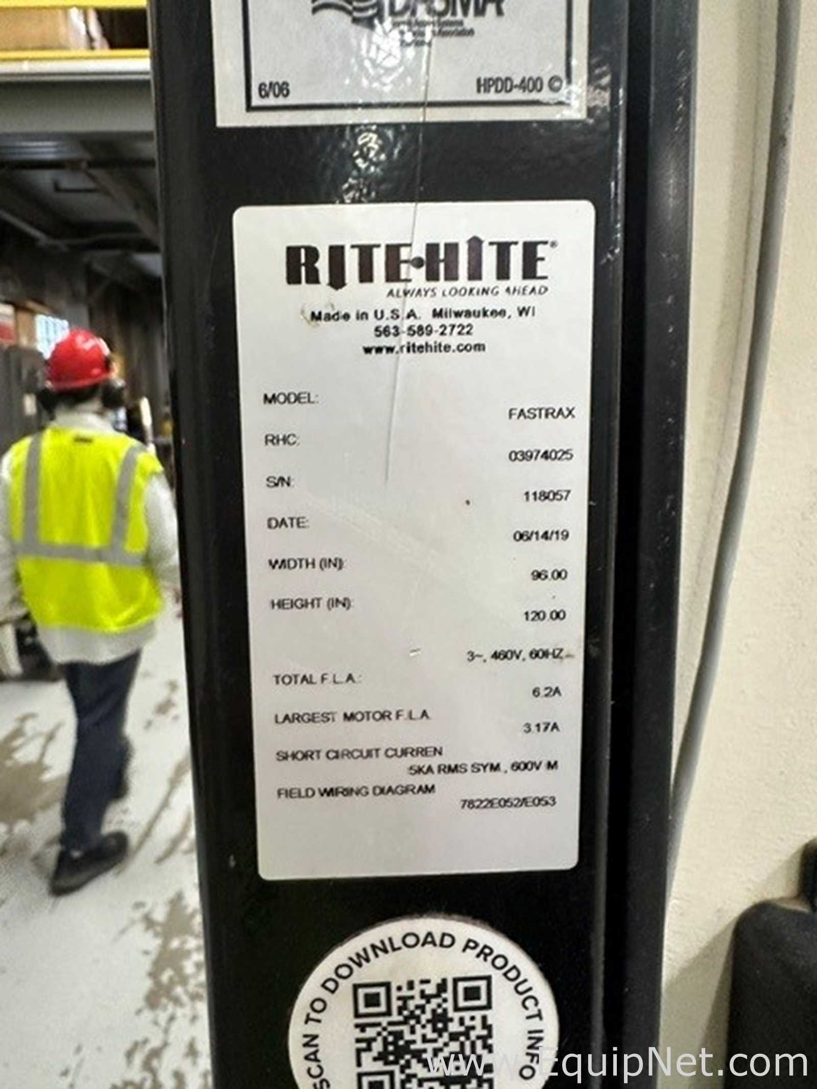 Rite Hite FasTrax High-Speed Roll-Up Industrial Door