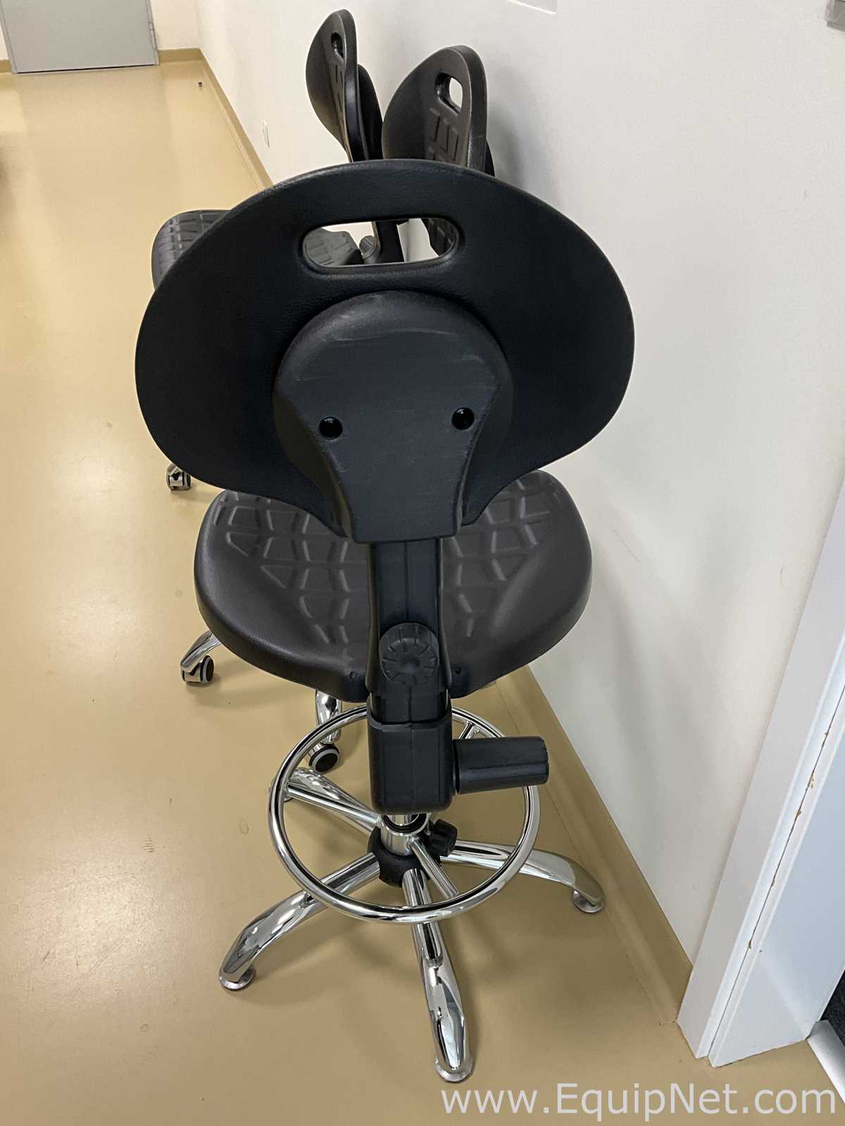 Lot of 3 Laboratory Chairs