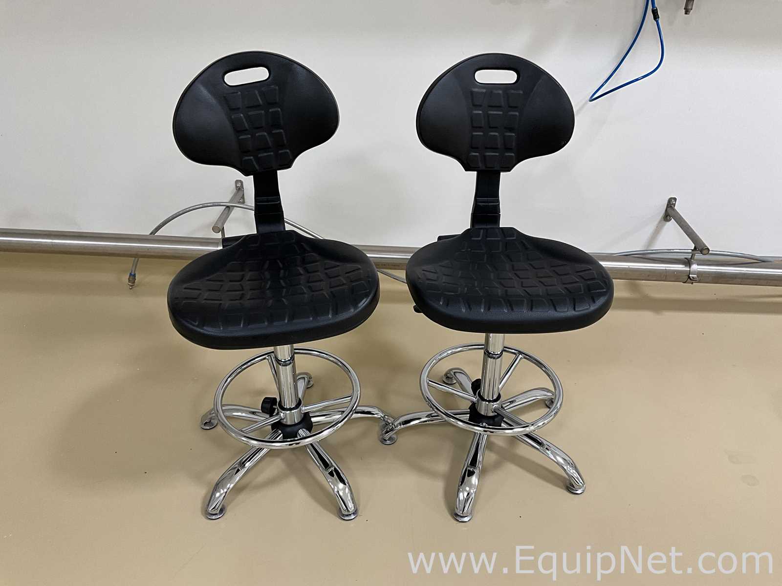 Lot of 2 Laboratory Chairs