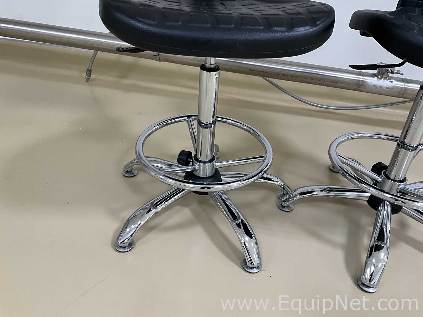 Lot of 2 Laboratory Chairs