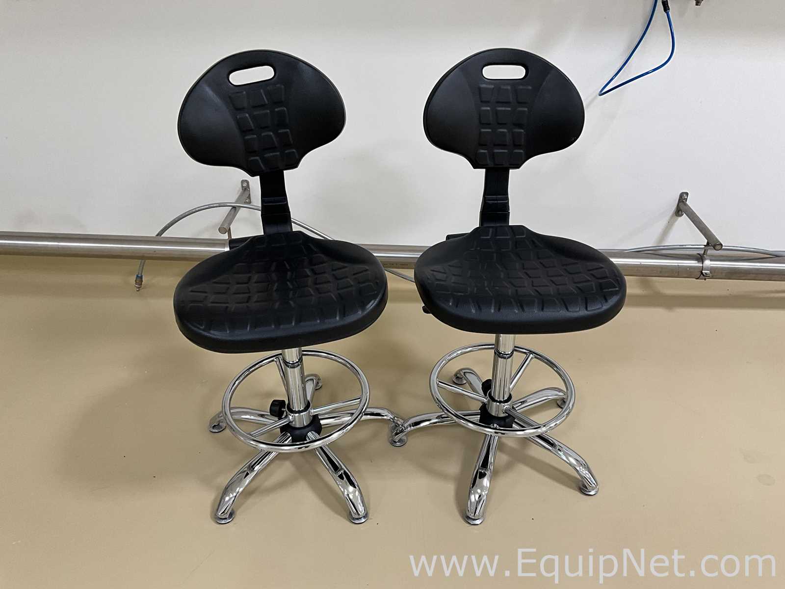 Lot of 2 Laboratory Chairs