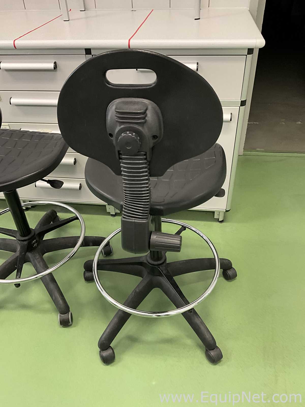 Lot of 2 Laboratory Chairs
