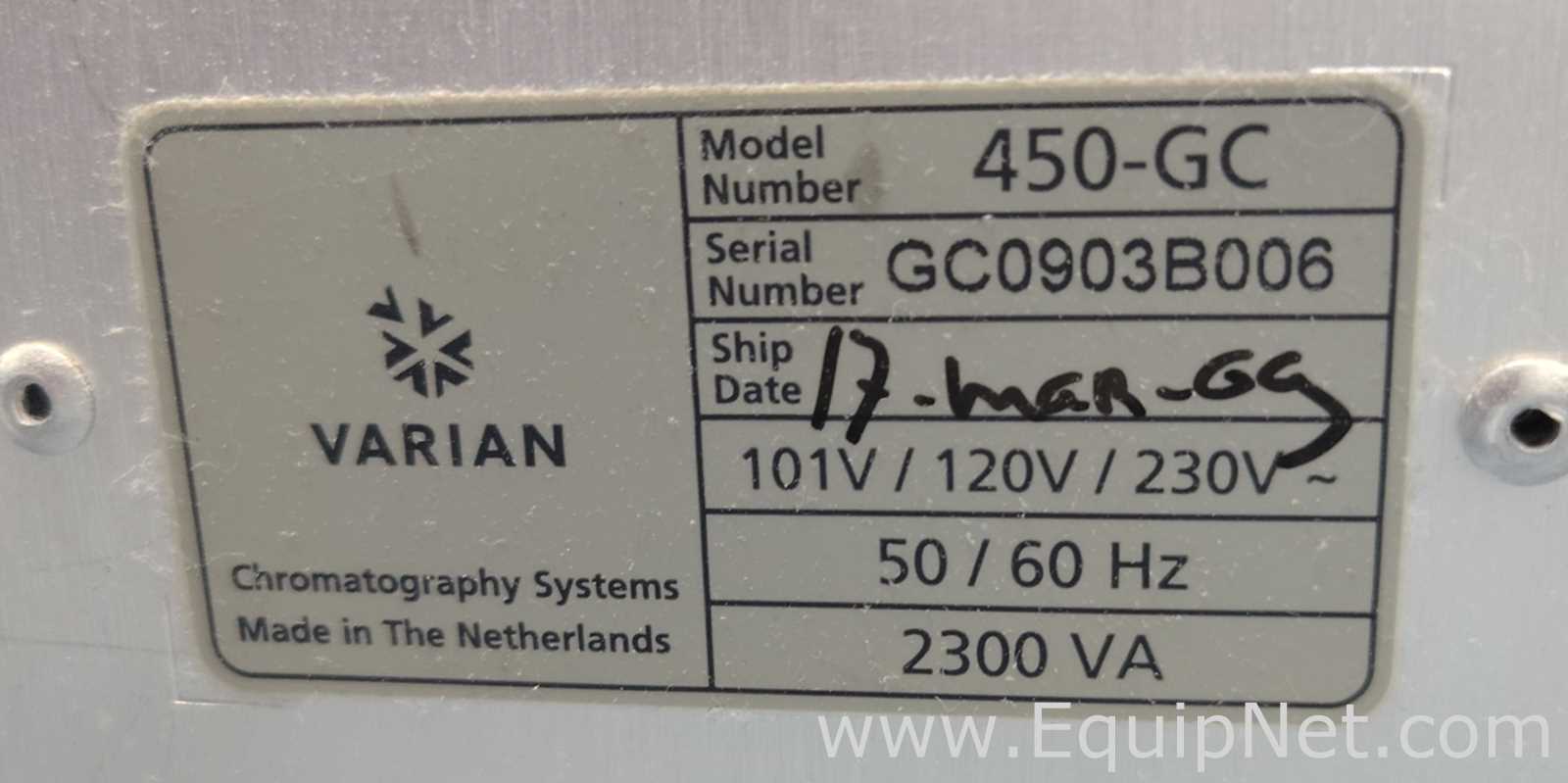 Varian 450-GC Gas Chromatography GC