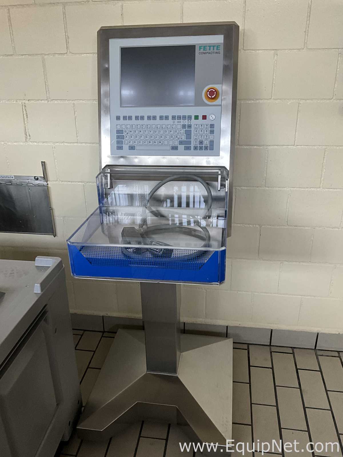 Fette 1200i Single Rotary Tablet Press