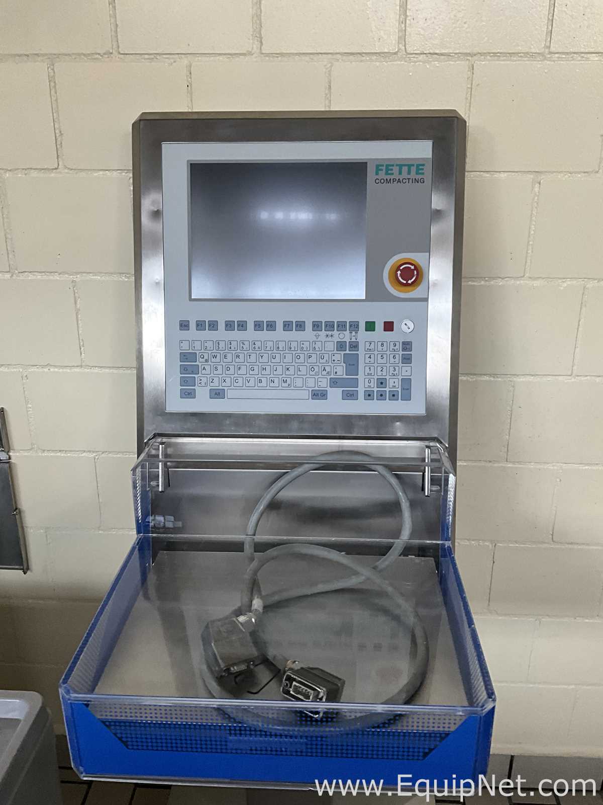 Fette 1200i Single Rotary Tablet Press