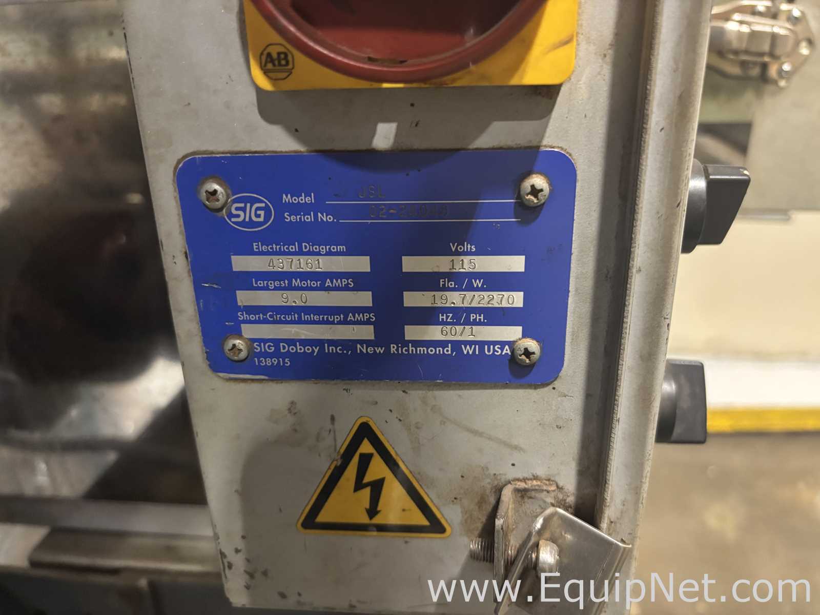 Etiquetadora Doboy Packaging Machinery Inc. JSL