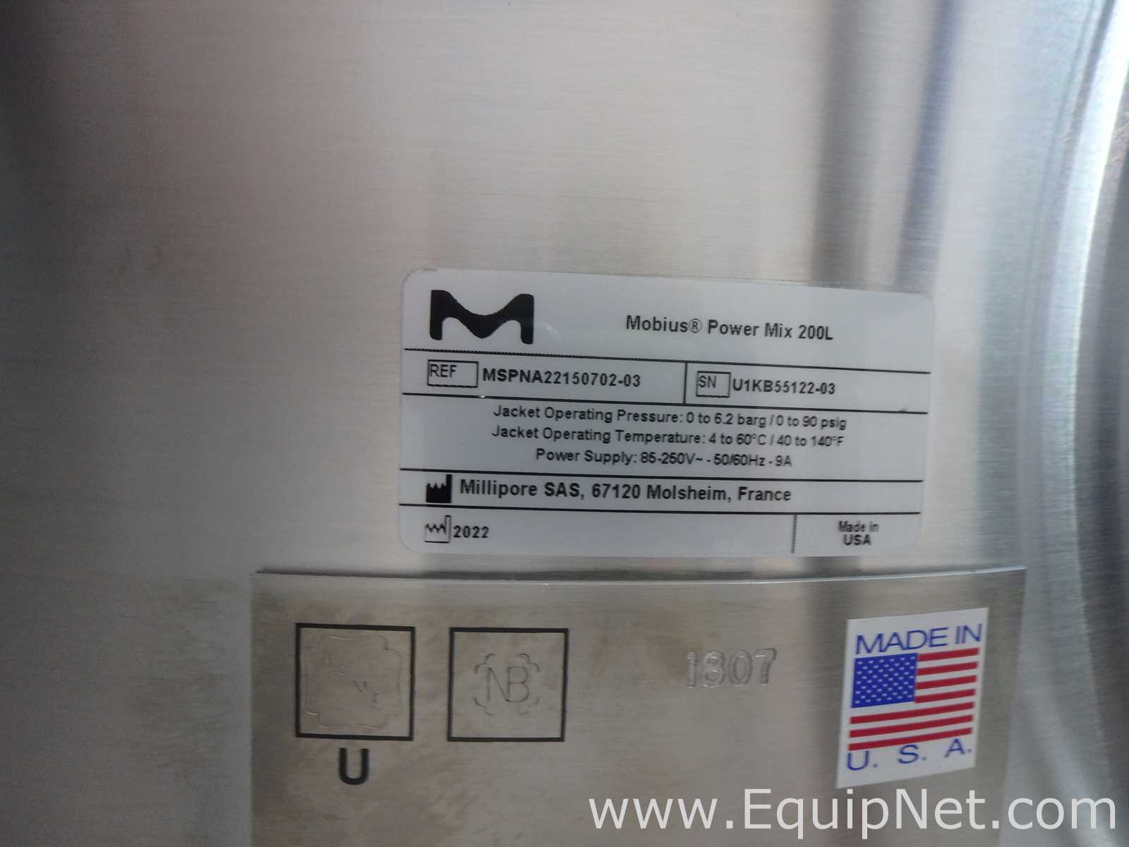 Millipore Mobius 200L Power Mix Single Use Mixers