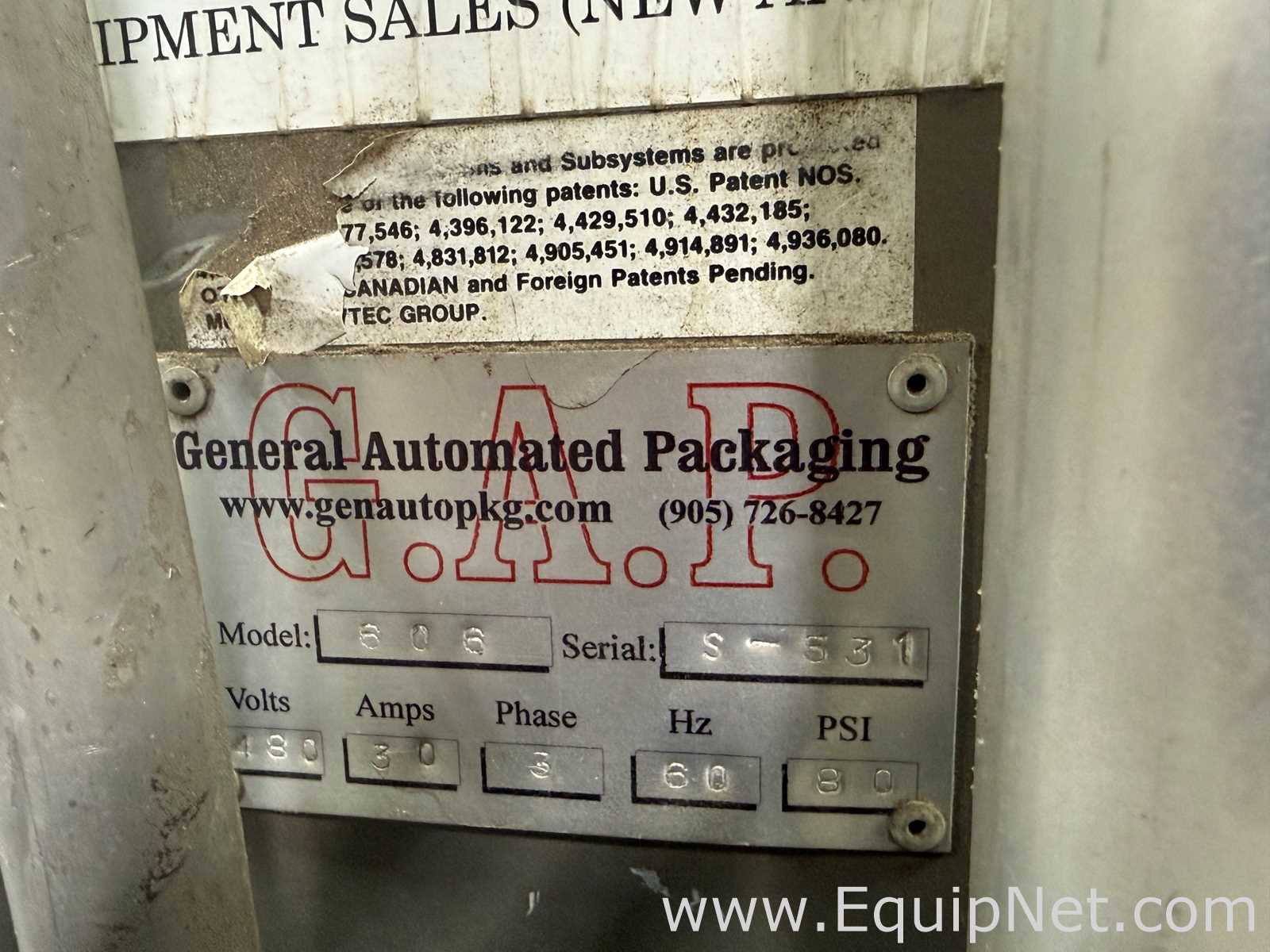 Embaladora de Paletes General Automated Packaging 606