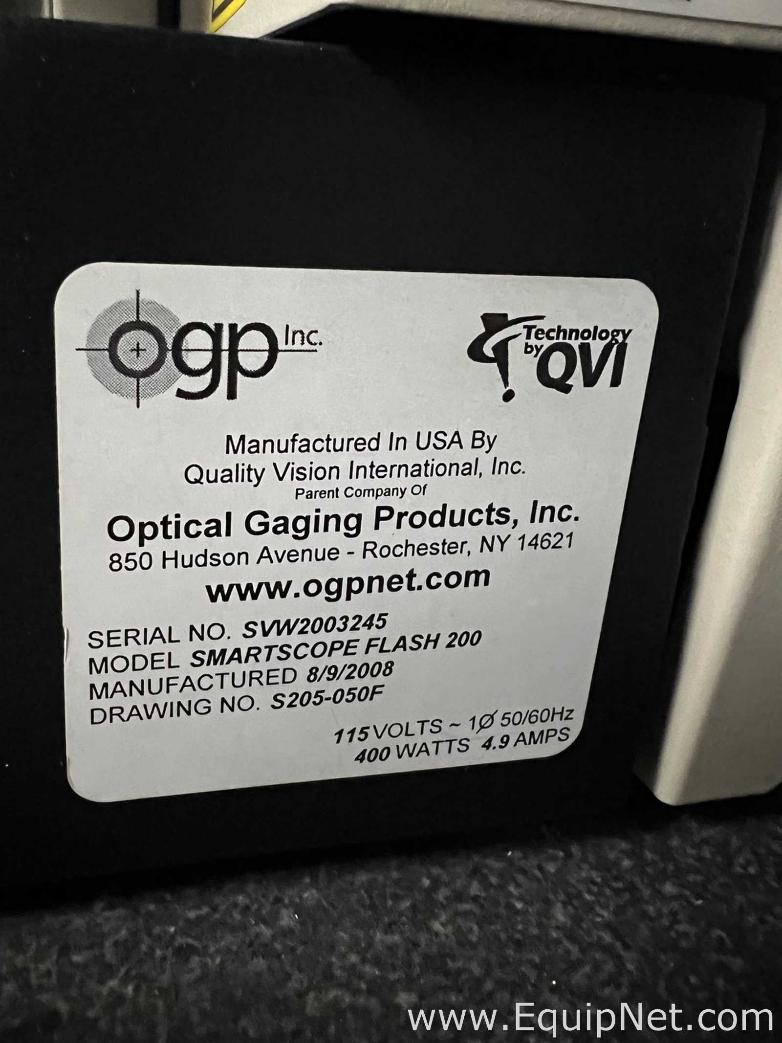 Equipamento de Medição Optical Gaging Product Inc. SmartScope Flash 200