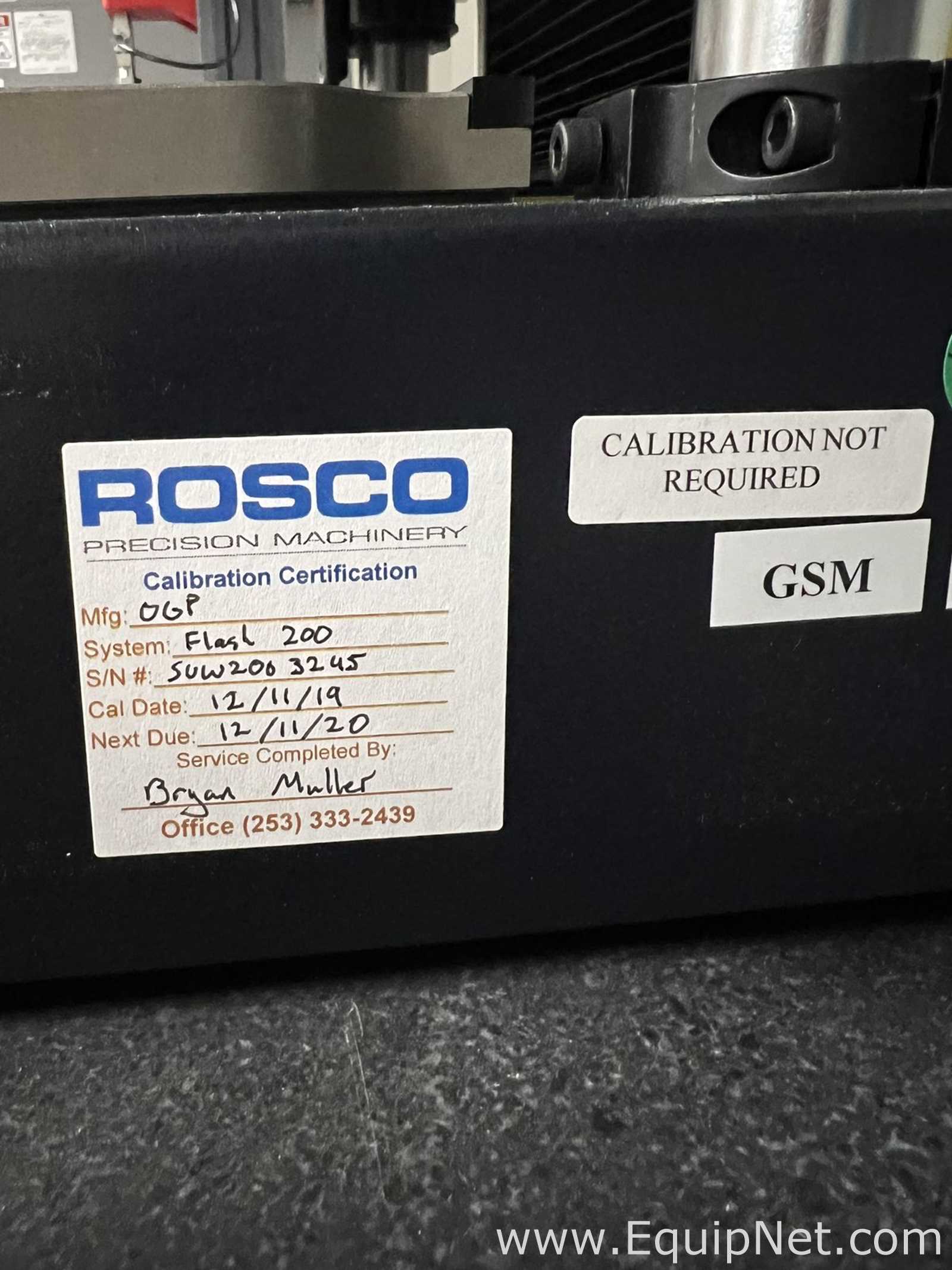 Equipamento de Medição Optical Gaging Product Inc. SmartScope Flash 200
