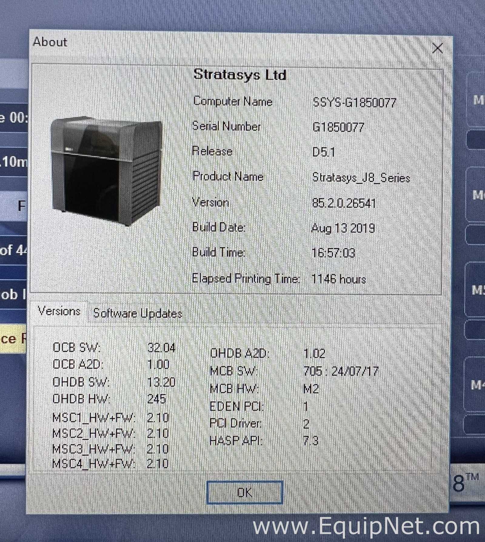 Impressora 3D Stratasys J850/J835