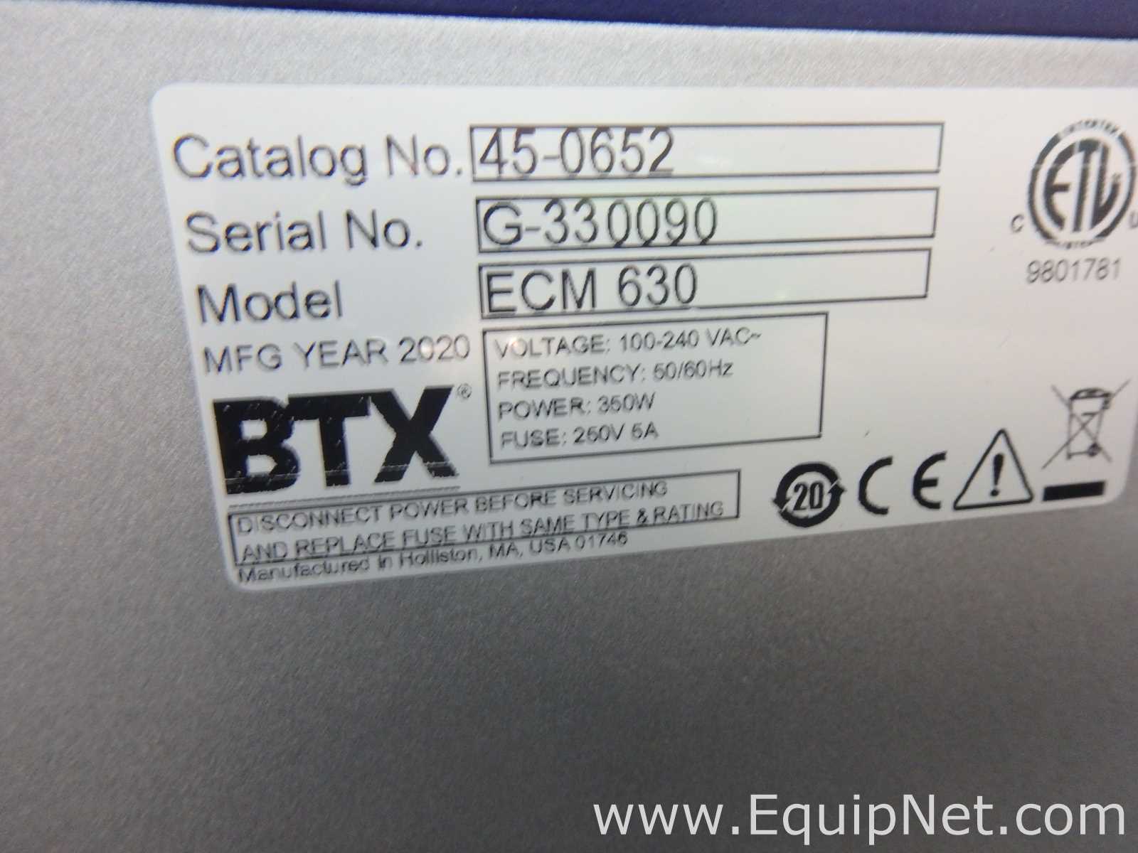 Sistema de Eletroforese BTX ECM 630