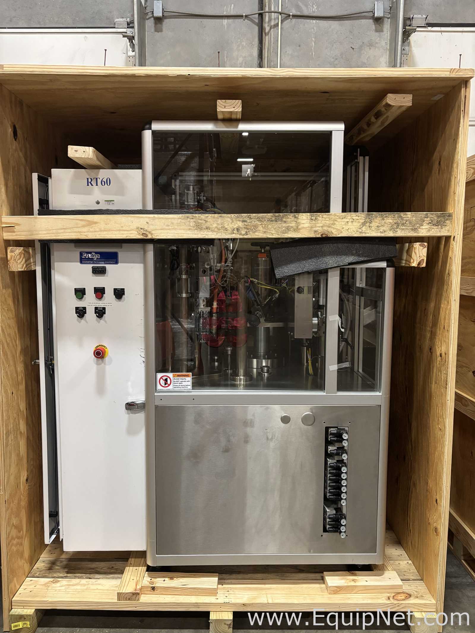 ProSys RT60H Tube Filler with Vibratory Bowl Tube Feeder
