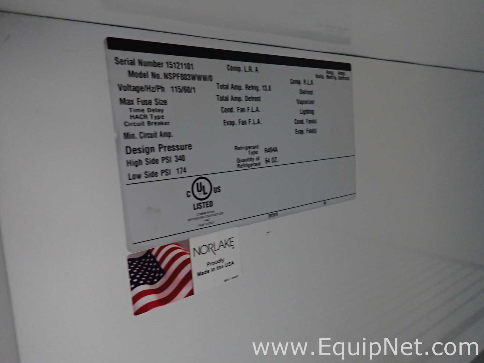 Norlake Scientific NSPF803WWW/0 3 Door Freezer