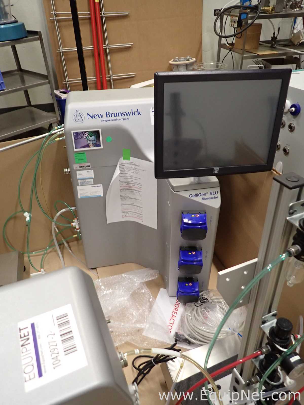 Lot Of 2 Eppendorf New Brunswick Celligen BLU Bioreactor Controllers