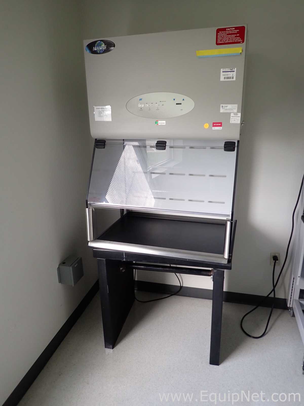 Nuaire NU-813 3 Foot Flow Hood with Composite Balance Table
