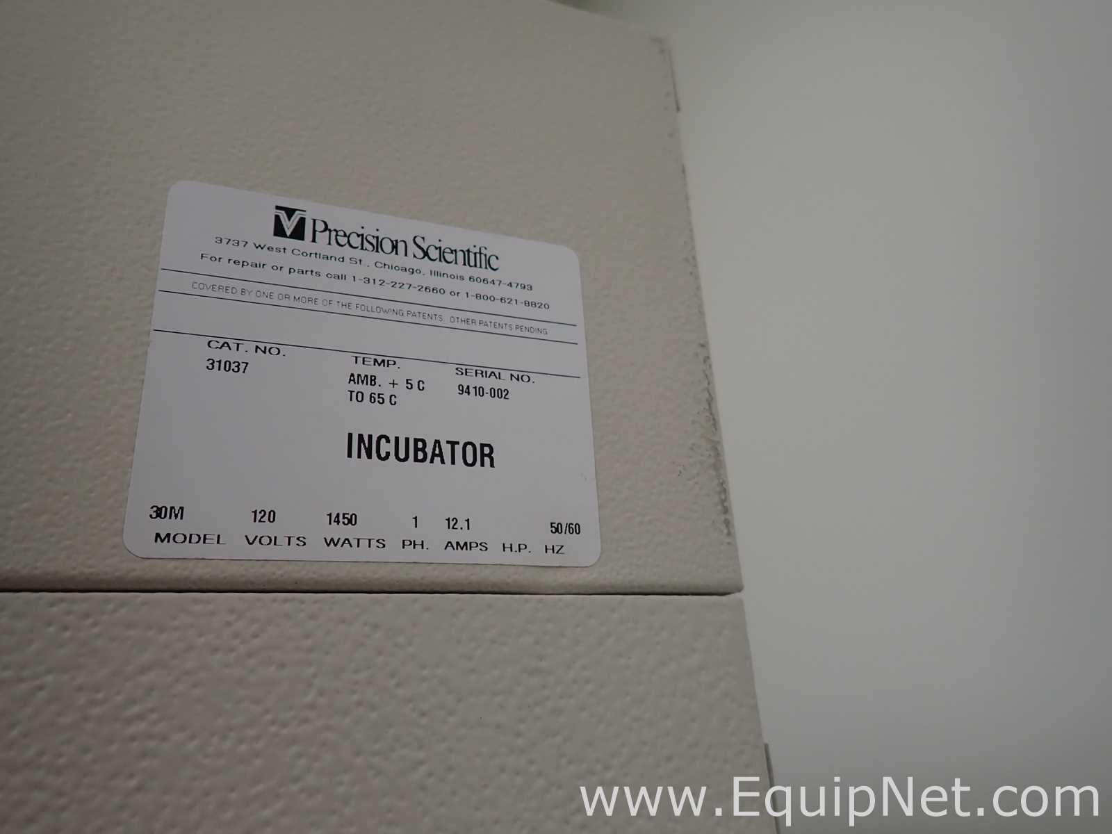 Precision Scientific 30M Mechanical Convection Incubator