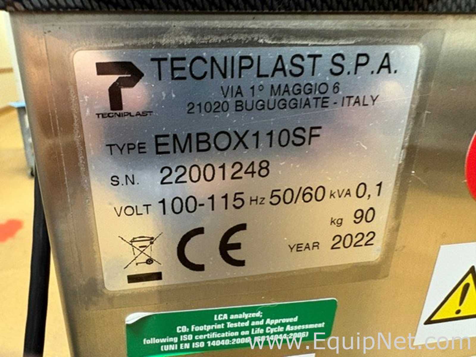 Ventilador e Respirador Tecniplast EMBOX110SF