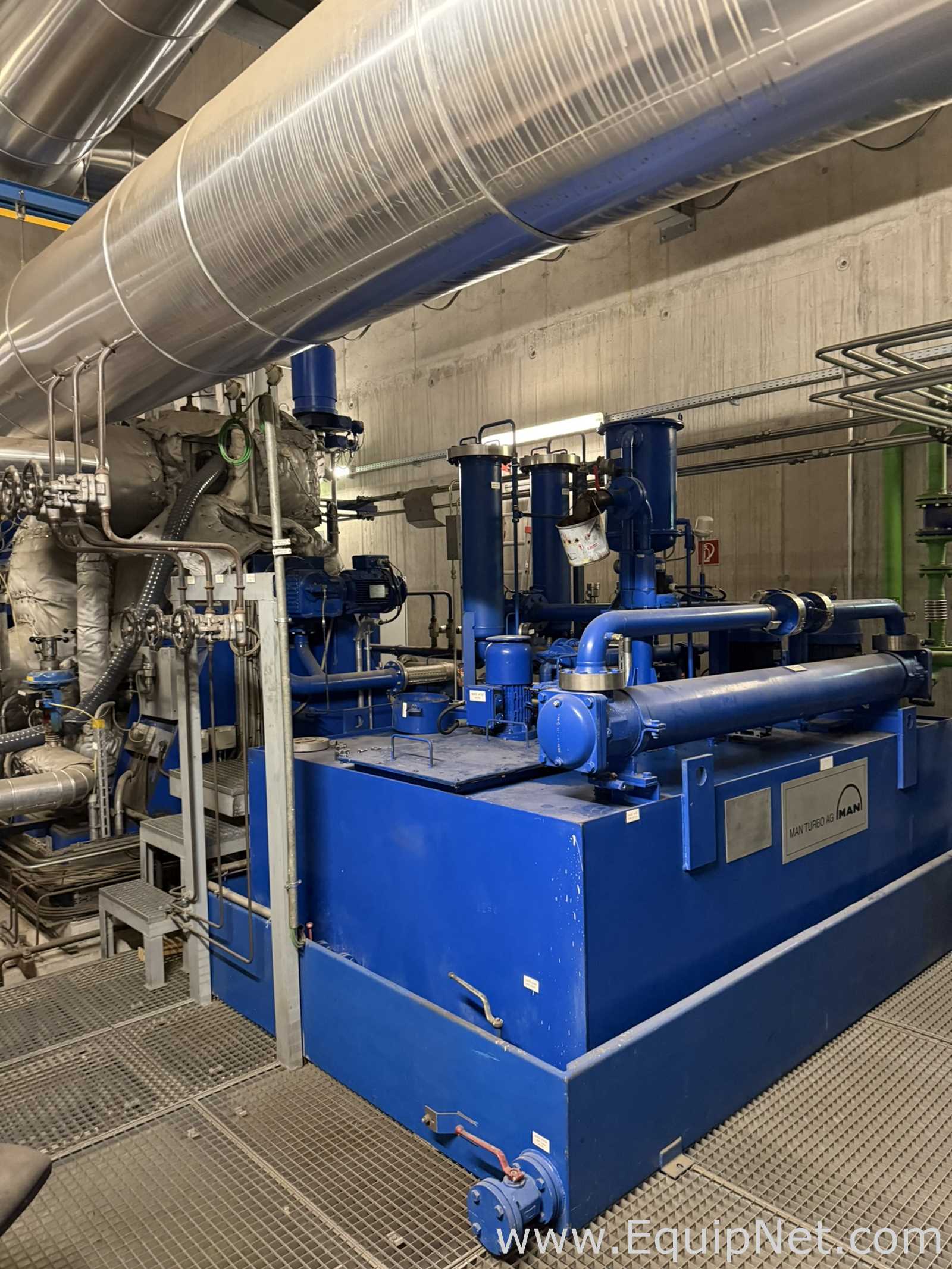 5000 kW Complete Electrical Generation Biomass Plant - MAN Turbo MARC2-C10 Steam Turbine Generator
