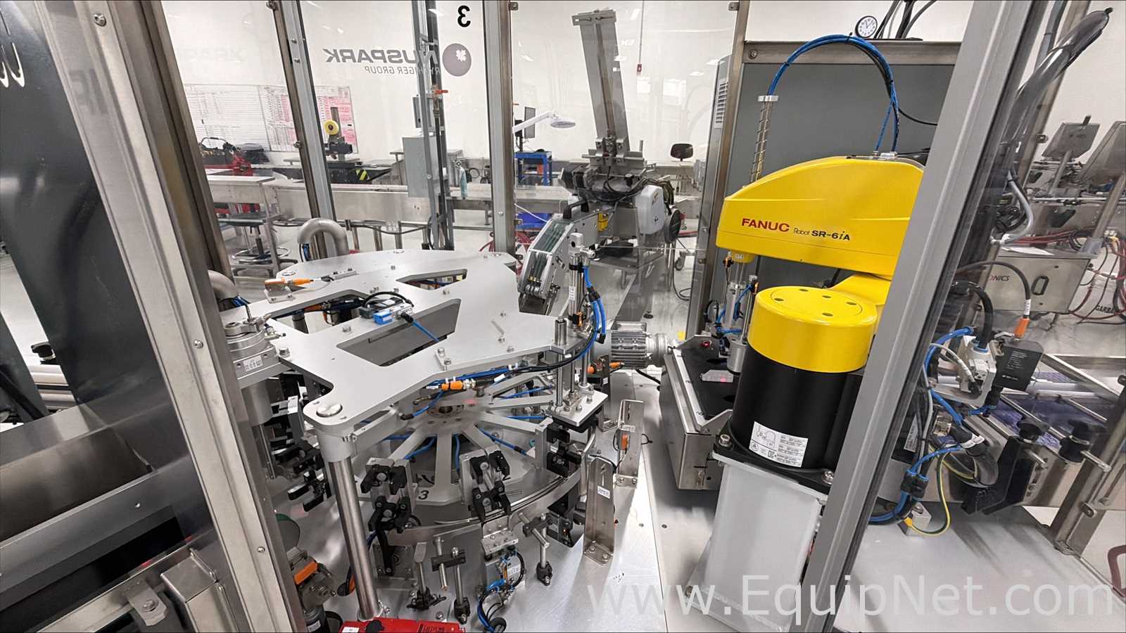 Nuspark VRC-60 Vertical Rotary Cartoner with Leaflet Inserter
